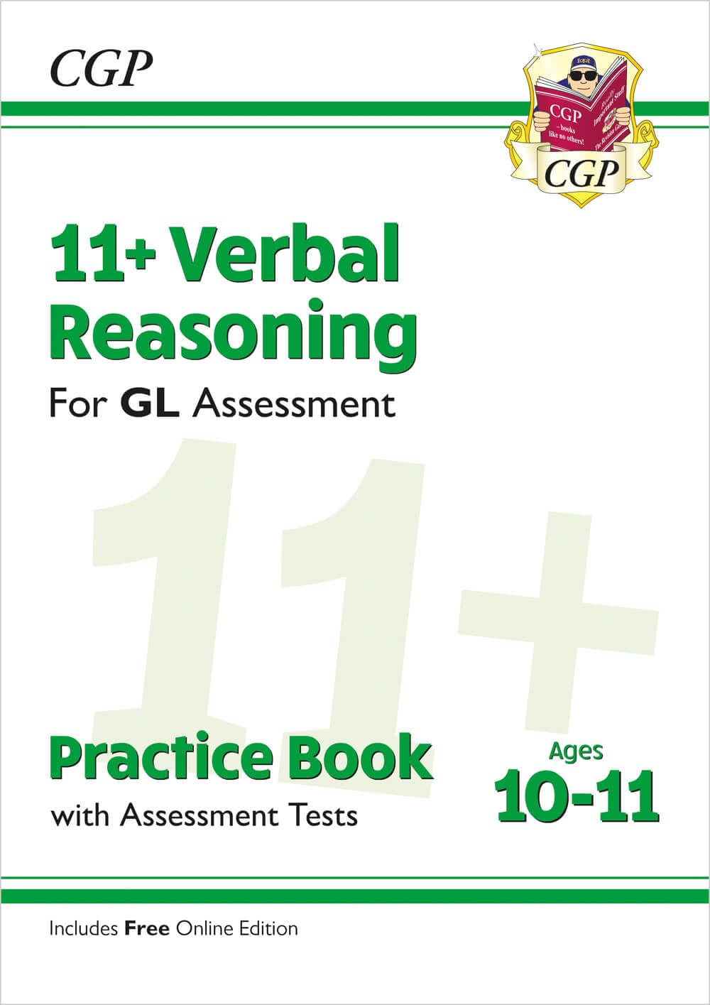 11+ GL Verbal Reasoning Practice Book & Assessment Tests - Ages 10-11 (with Onli...