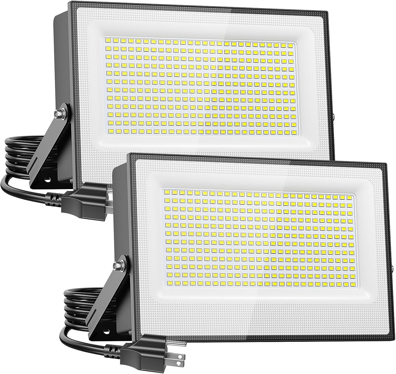 Onforu 300W Flood Lights Outdoor, 30000lm Bright LED Work Light with Plug, 6500K...