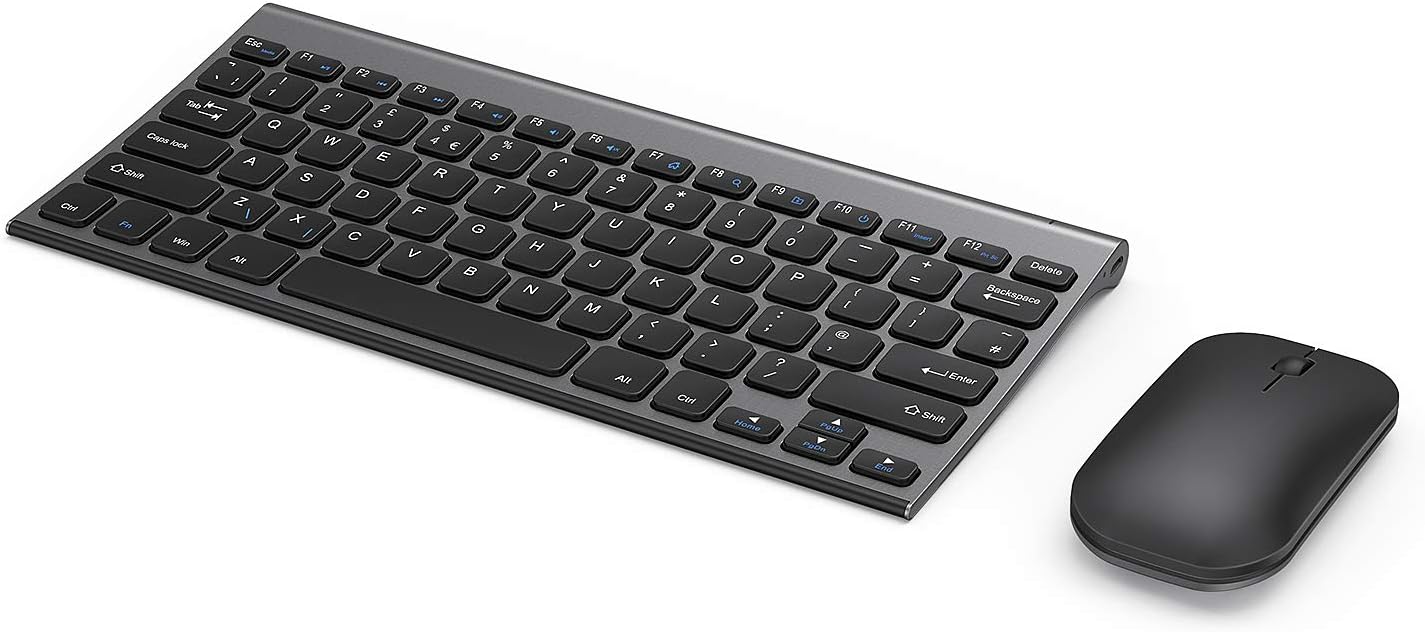 seenda WGJP-031 Small Wireless Keyboard and Mouse, Ultra Compact Rechargeable US...