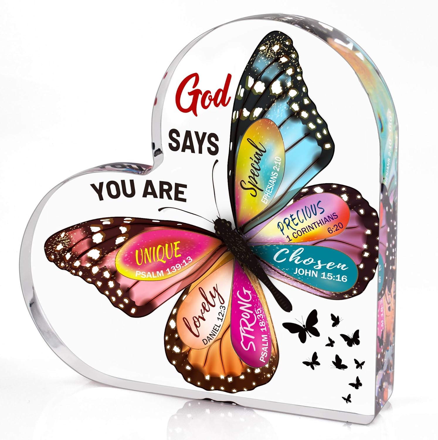 Christian Gifts for Women Birthday, Butterfly Inspirational Gifts for Friends, R...
