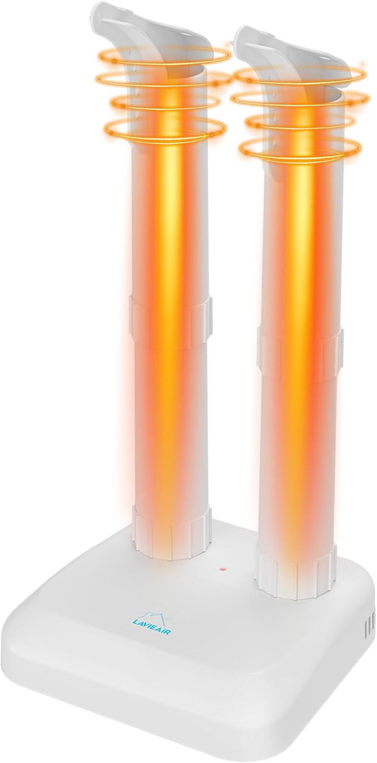 Boot Dryer, Silent Shoe Dryer and Boot Warmer for Work Boots, Gloves and Shoes,...