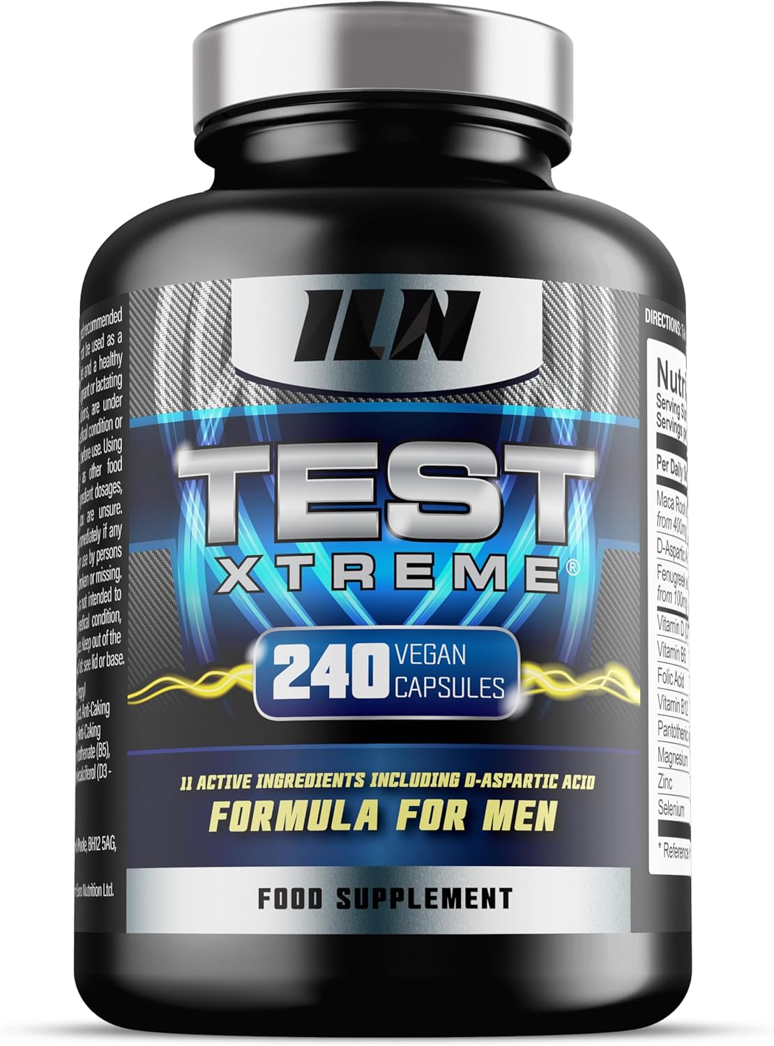 Test Xtreme - Booster Supplements for Men with Zinc - Natural and Safe for Men -...