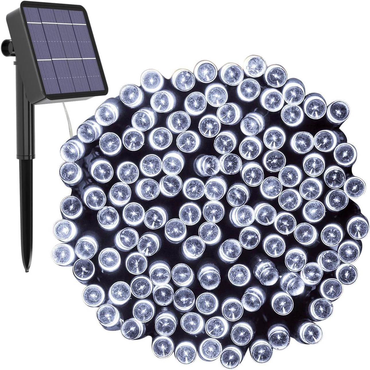 Kolpop Solar Fairy Lights Outdoor, 24M/79ft 240 LED Solar Powered Garden Lights...