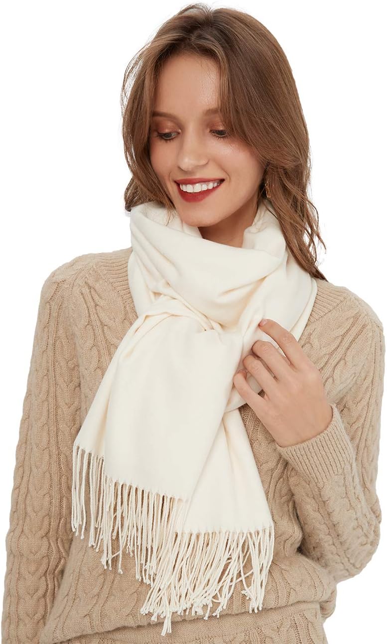 MaaMgic Scarves for Women Pashmina Shawl Wrap Wedding Party Blanket Girls Large...