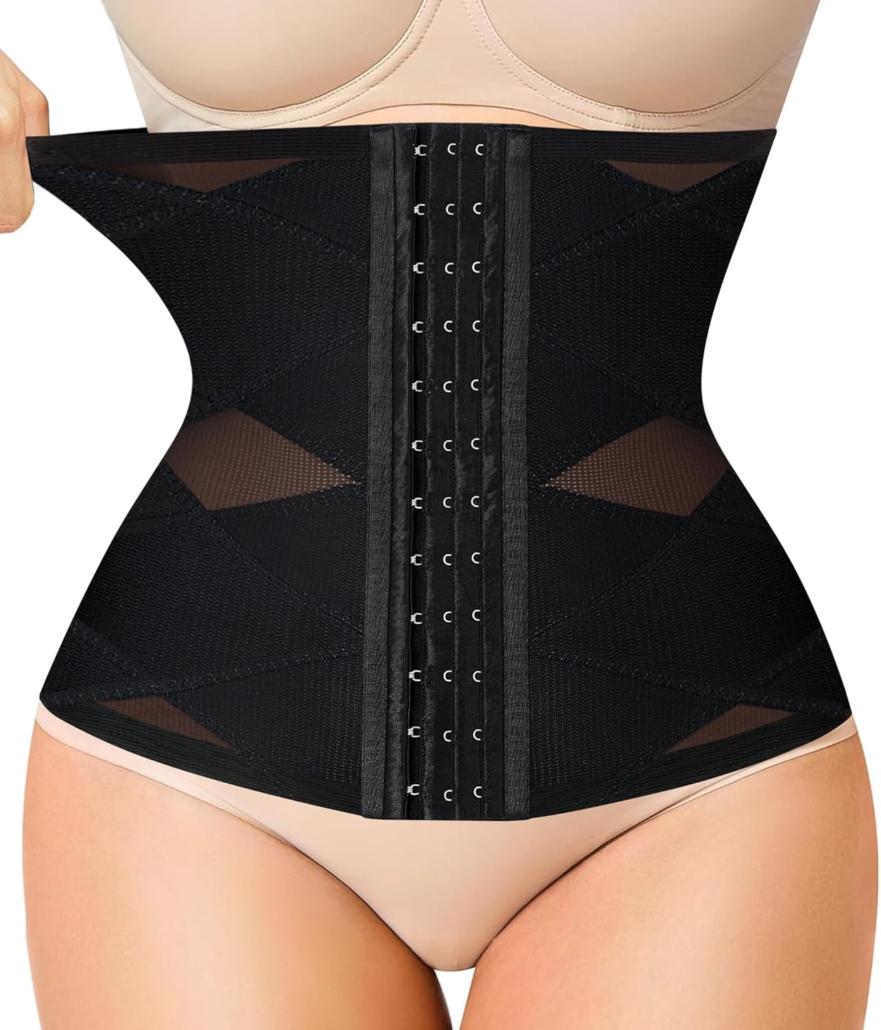 Gotoly Waist Trainer Corset for Women Tummy Control Body Shaper Waist Cincher Gi...