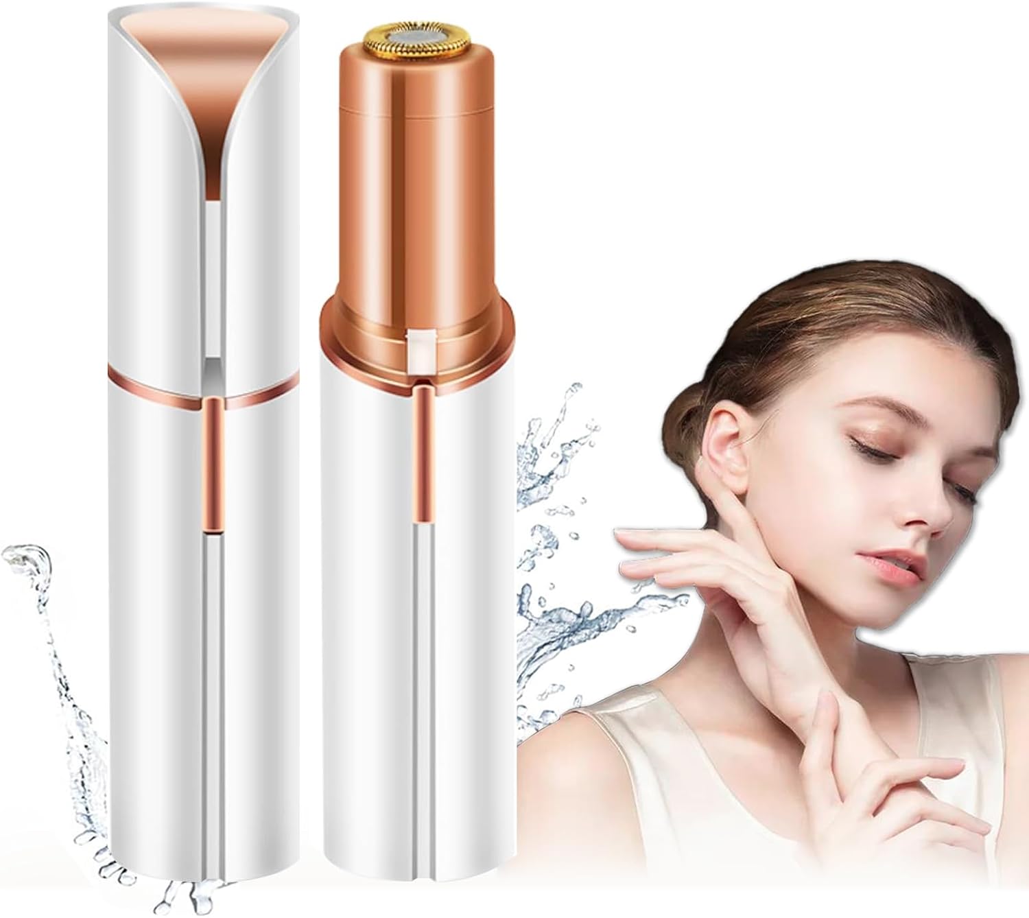 Flawless Facial Hair Remover for Women-rechargeability Ladies Hair Removal Devic...