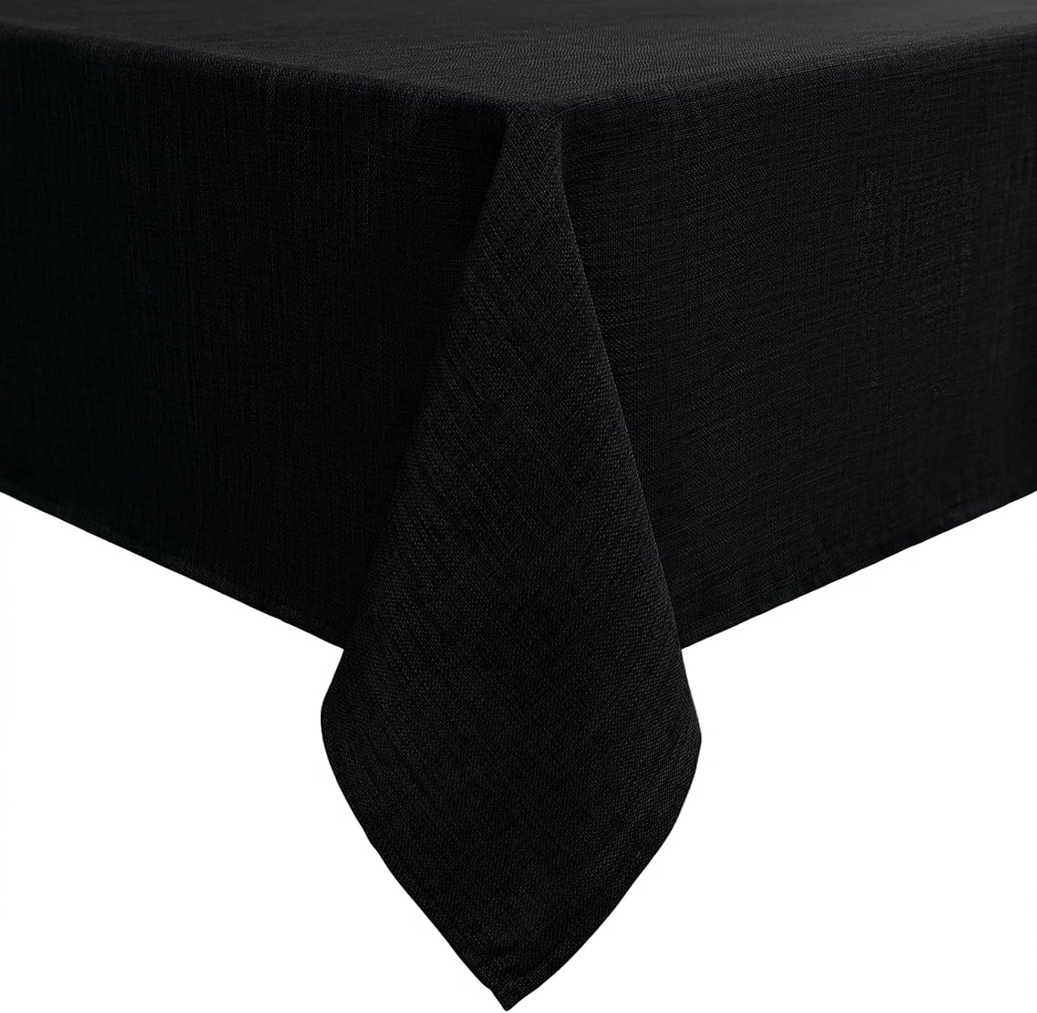 smiry Linen Table Cloth Rectangle 140x180 cm Wipe Clean Tablecloth Water Resista...