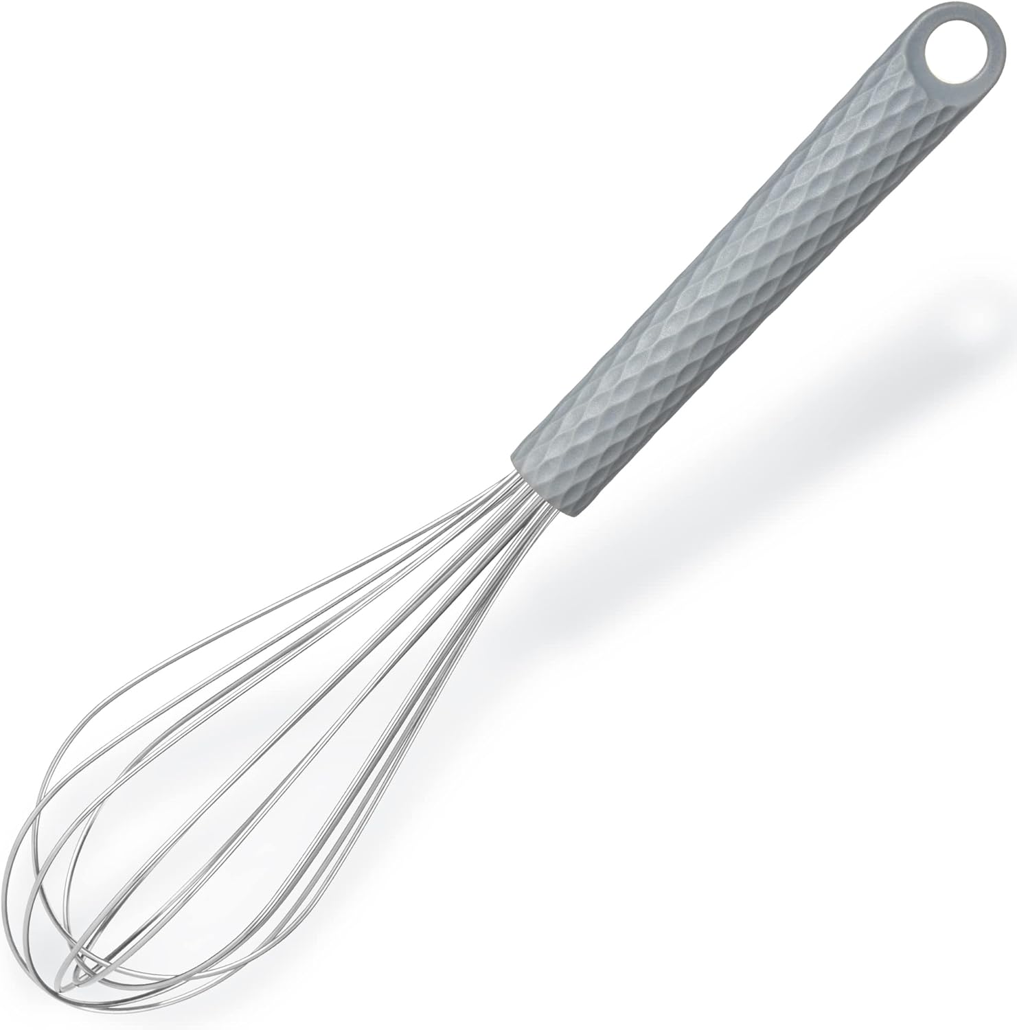 Igluu Meal Prep - Balloon Whisk Stainless Steel, 28cm Metal Whisk with Soft Non-...