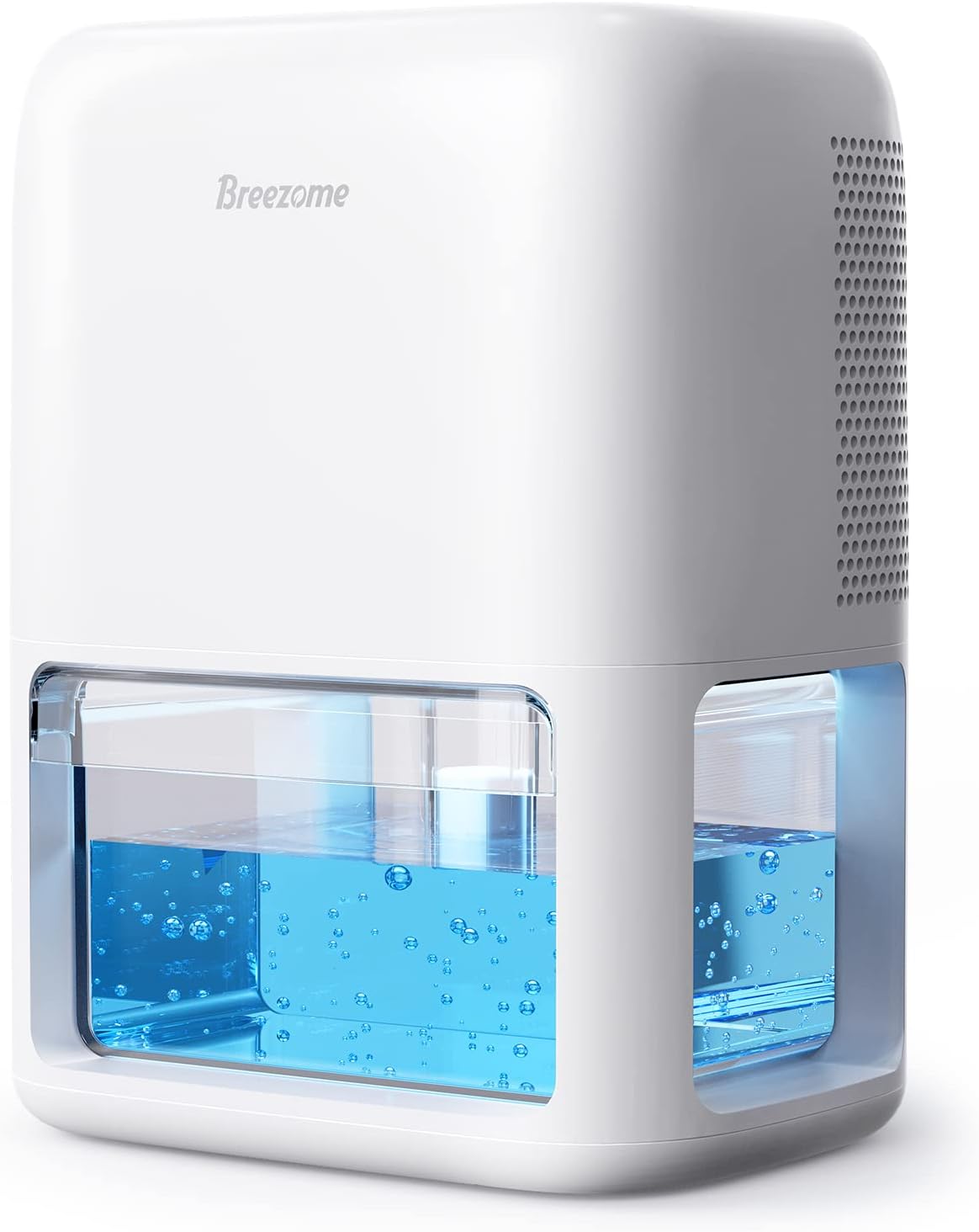 BREEZOME 60 OZ Dehumidifiers for Home, Dual-Semiconductor Quiet Dehumidifier wit...