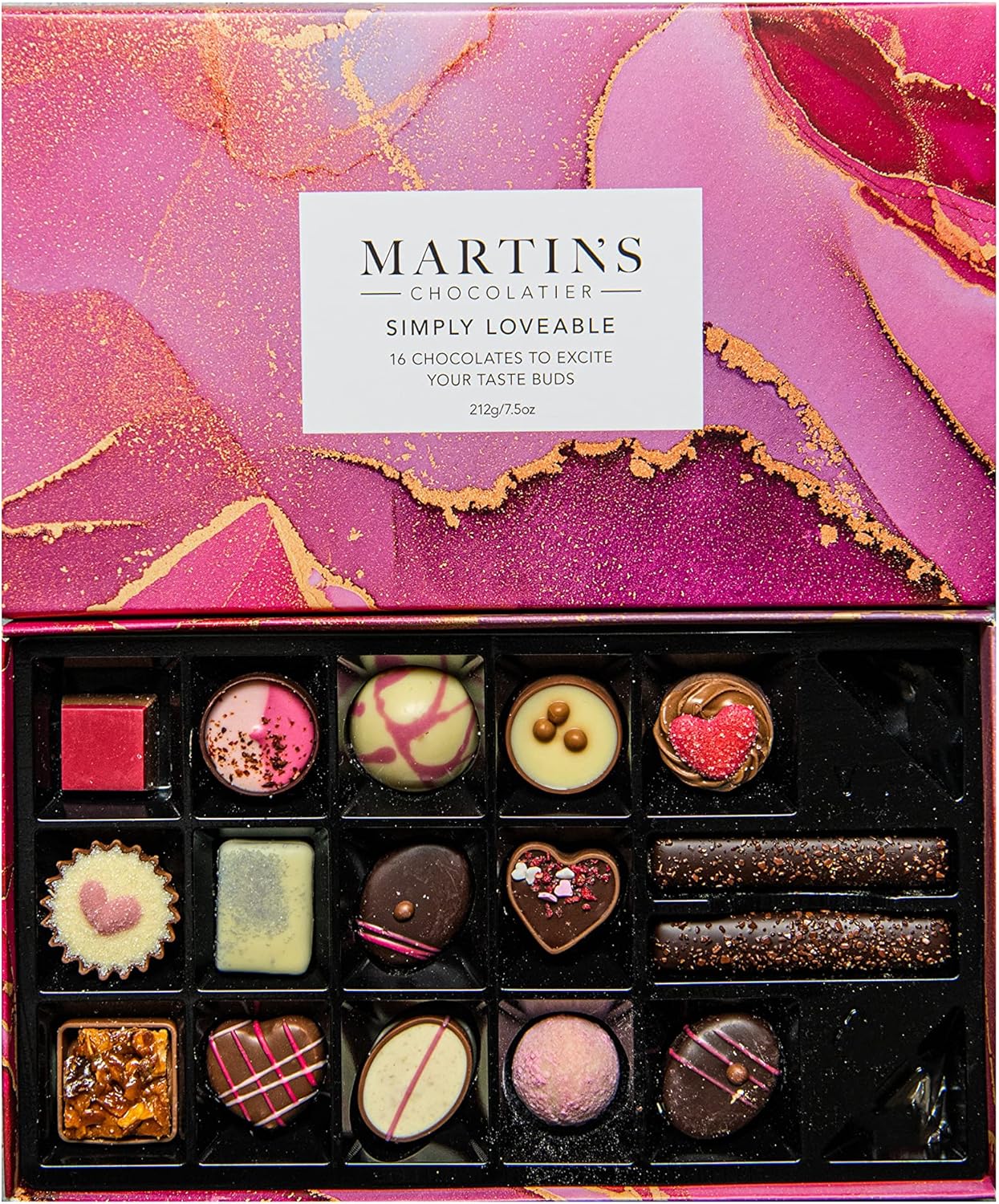 Martin’s Chocolatier Simply Loveable Signature Collection | 16 Luxury Chocolates...