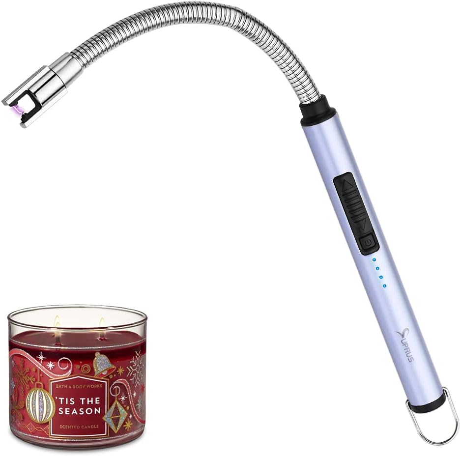 SUPRUS Candle Lighter Electric Flameless Lighter Rechargeable USB lighter With S...