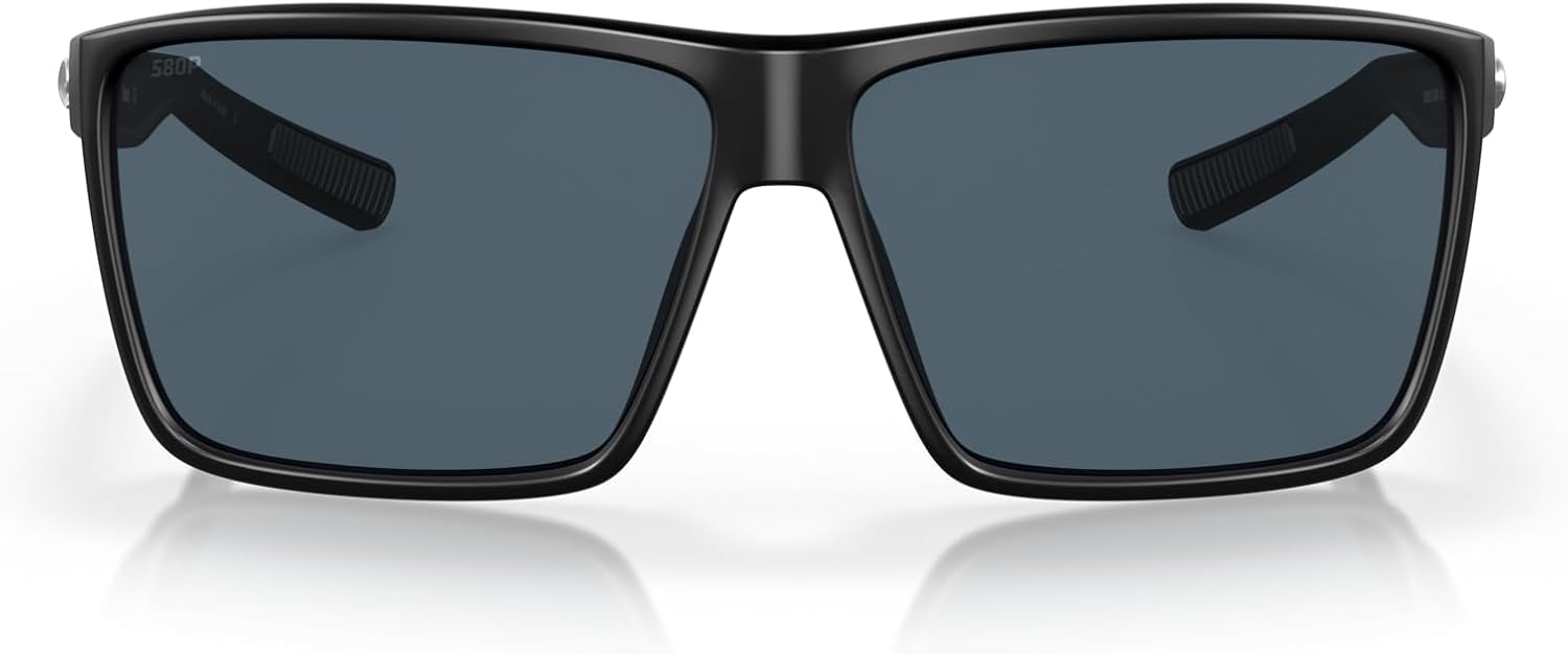 Costa Del Mar Men's Rincon Fishing and Watersports Rectangular Sunglasses 63 mm...