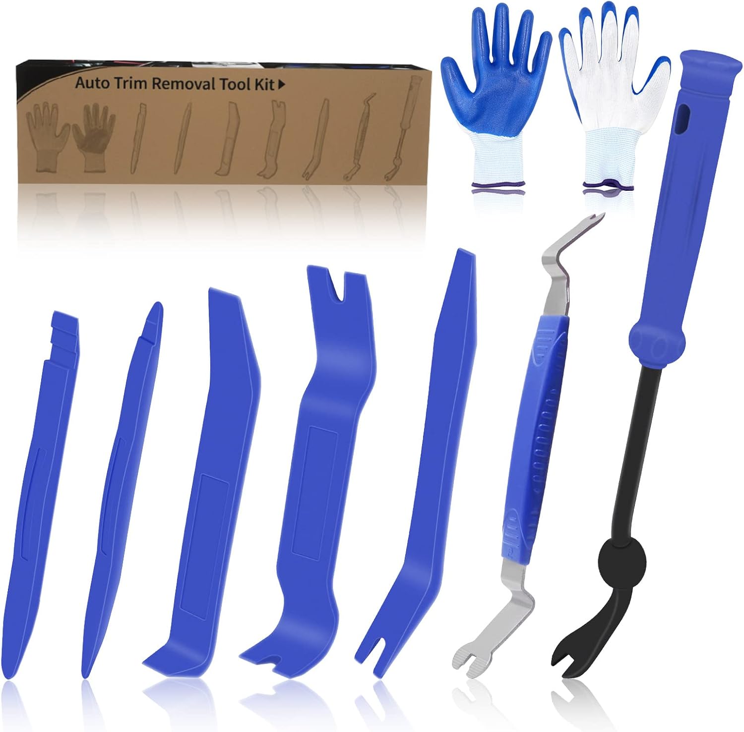 Wetado Auto Trim Removal Tools Kit, 9pcs Car Door...