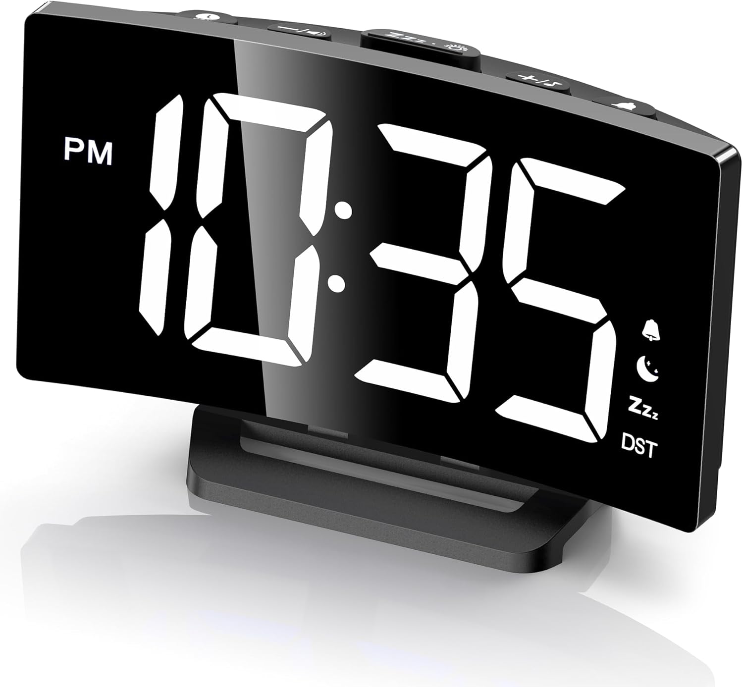 GOLOZA Digital Alarm Clock for Bedrooms, Digital Clock with Customizable Night M...