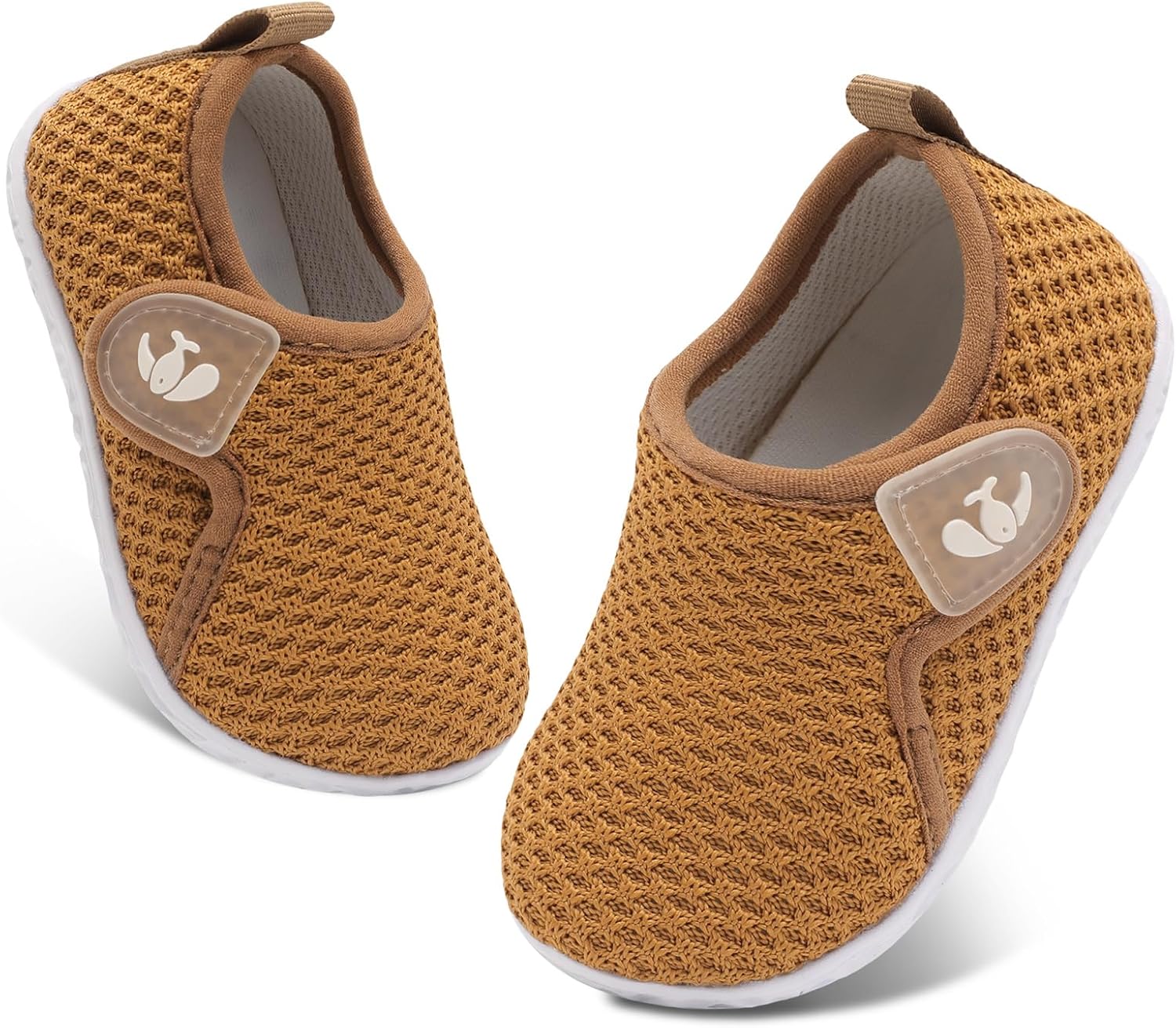 FEETCITY Baby Shoes Boys Girls First Walking Shoes Infant Sneakers Crib Shoes Br...