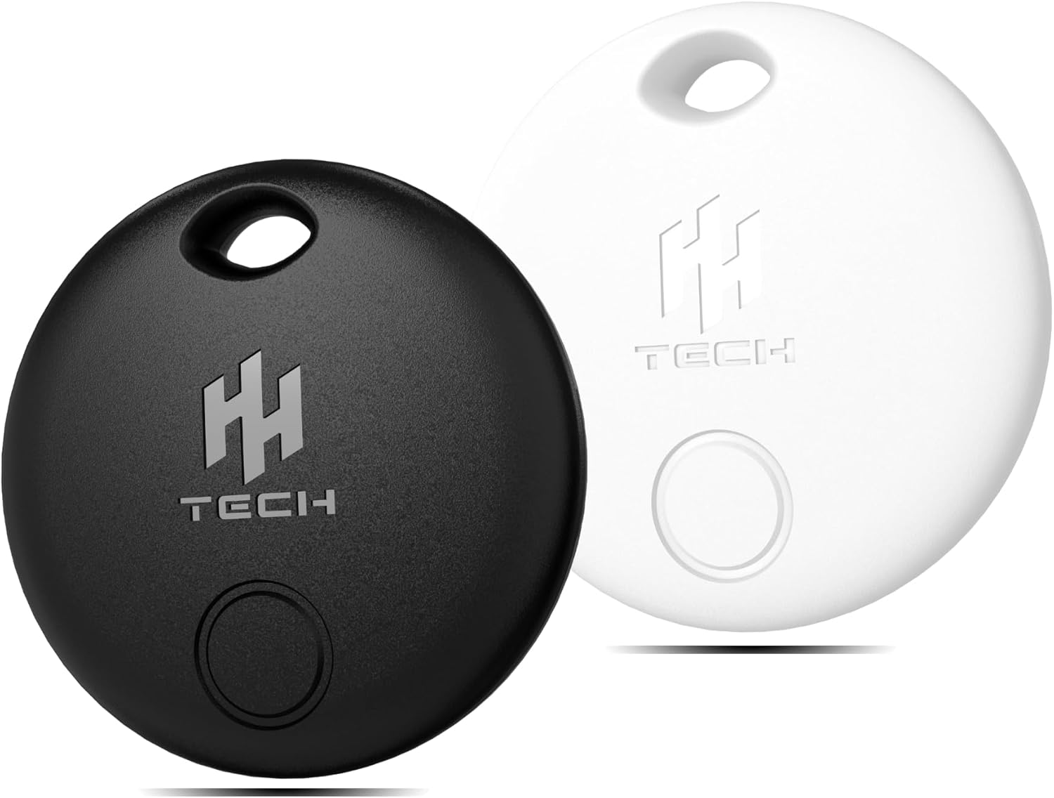 HH-Tech Smart Tag LITE (Pack-2 Black+White) For Apple iOS Devices, Air Tracker,...