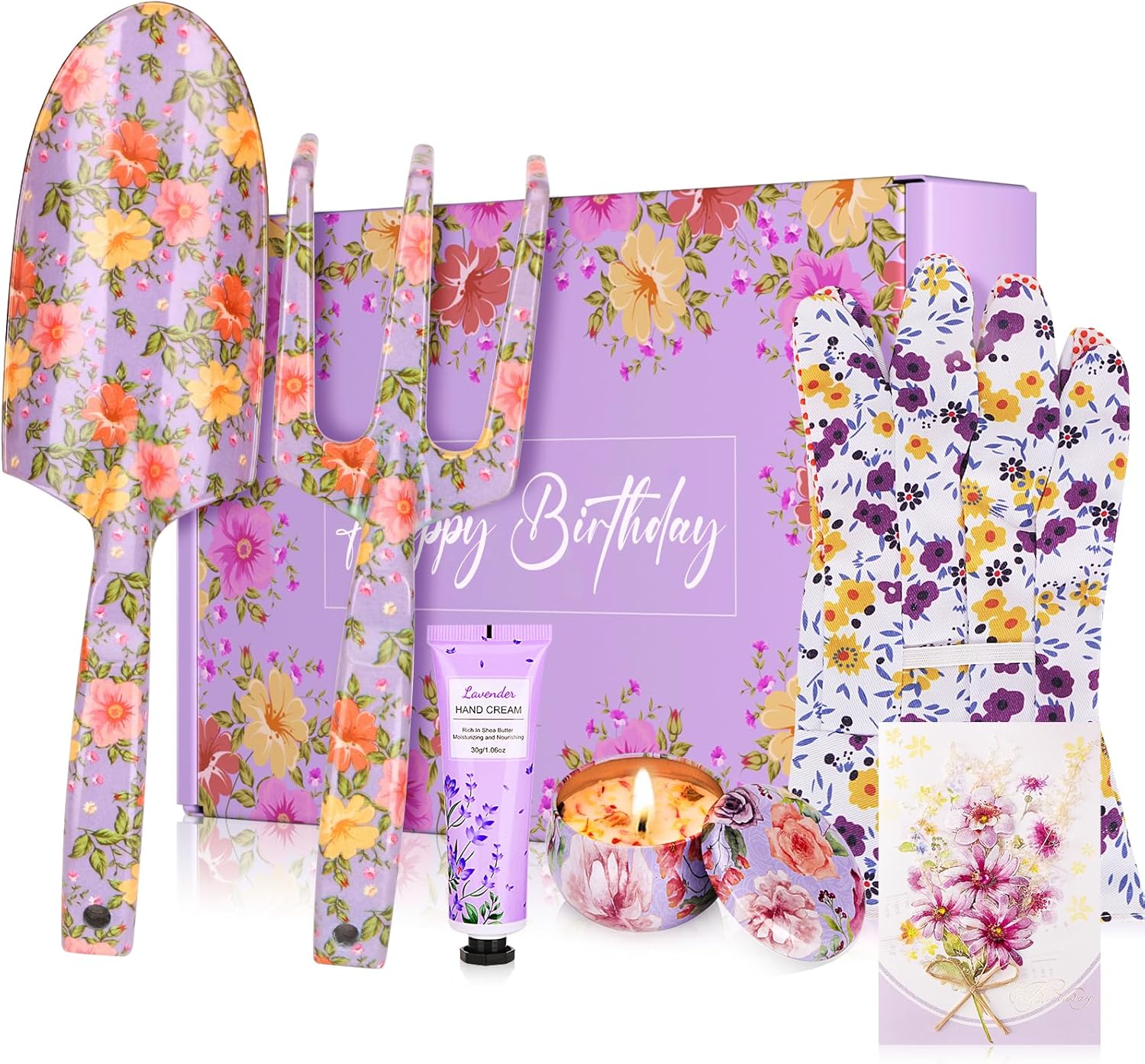 Birthday Gifts for Women, Happy Birthday Gifts Basket for Mum Grandma Wife Best...
