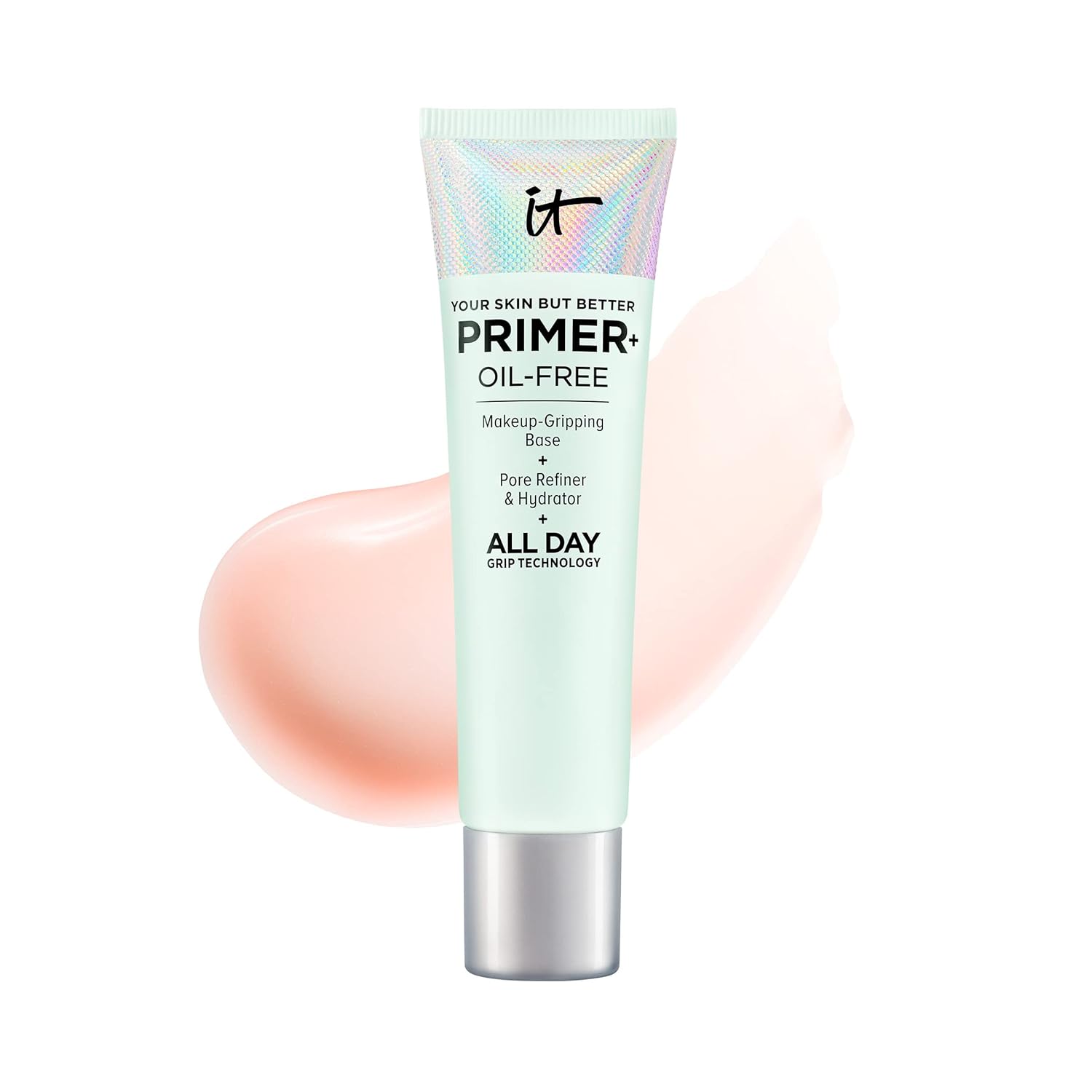 IT Cosmetics Your Skin But Better Makeup Primer+ - Extends Makeup Wear, Hydrates...