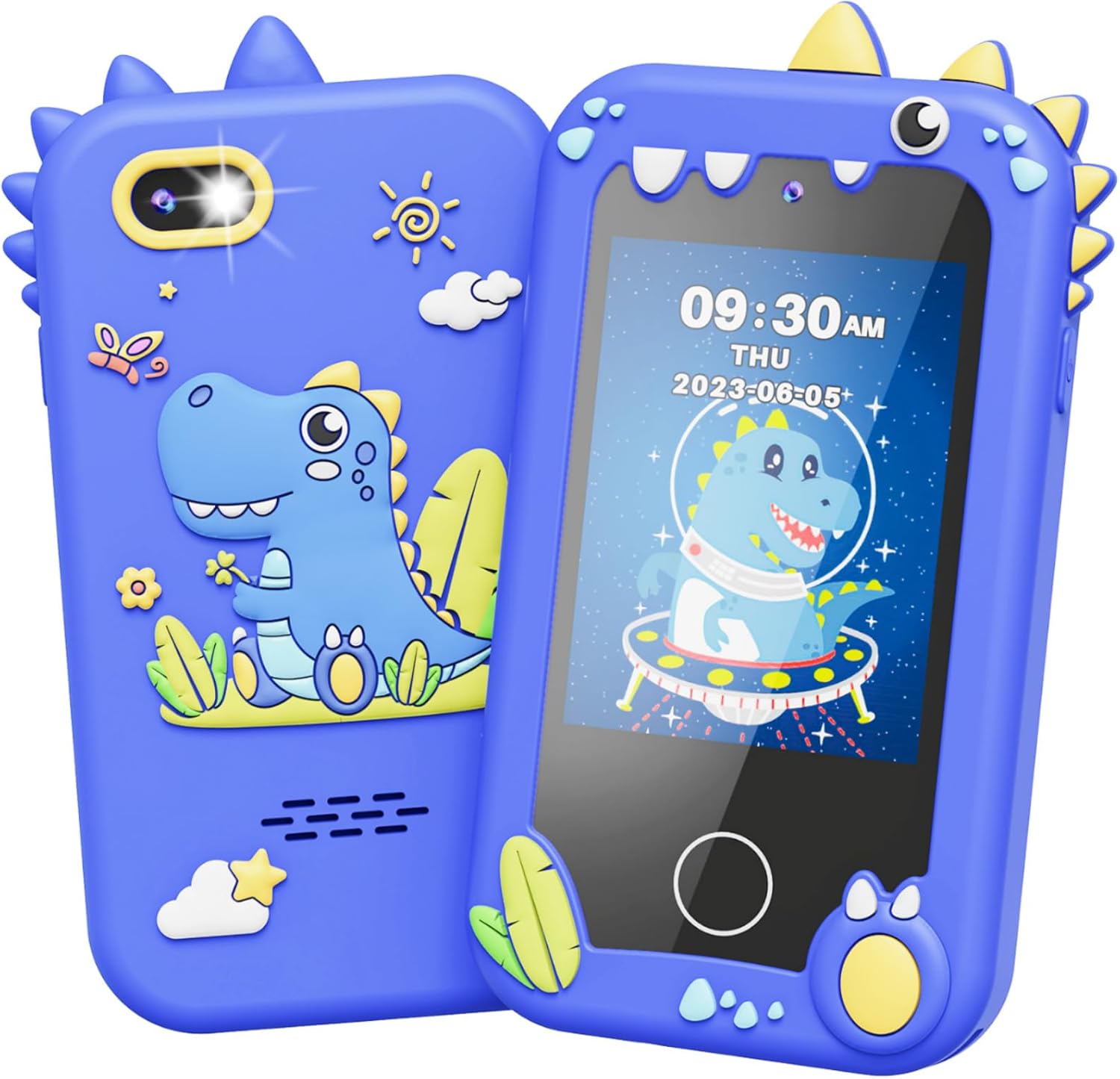 UCIDCI Kids Smart Phone Toys for Girls Ages 3-7 with Dual Camera - Toddler Phone...