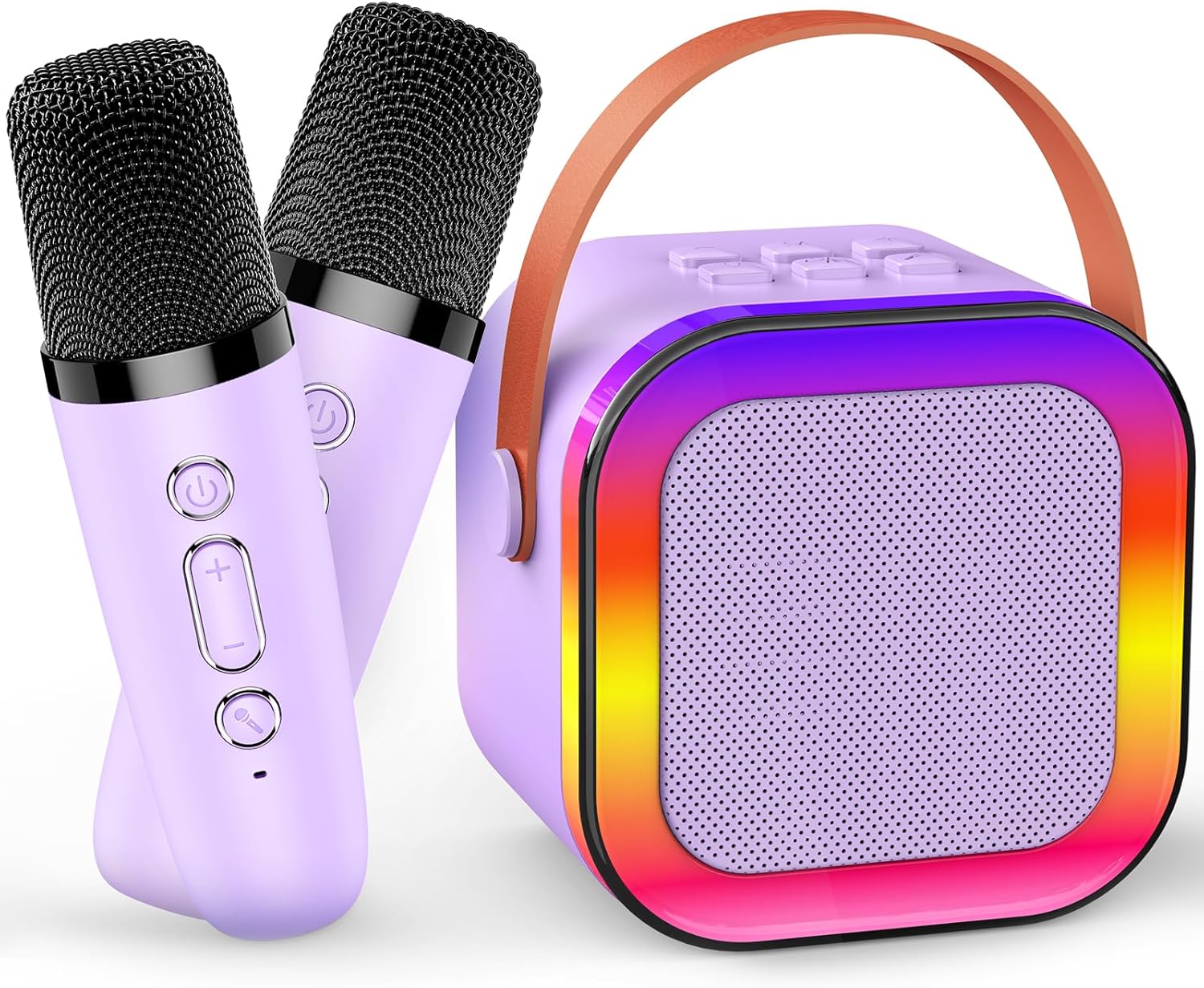 Gralal Karaoke Machine 2 Microphones, Girls Birthday Presents for Girls Toys Age...