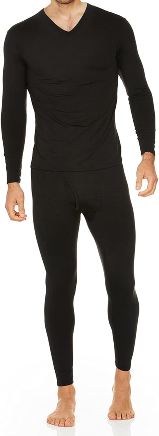 Thermajohn Long Johns Thermal Underwear for Men Fleece Lined Base Layer Set for...