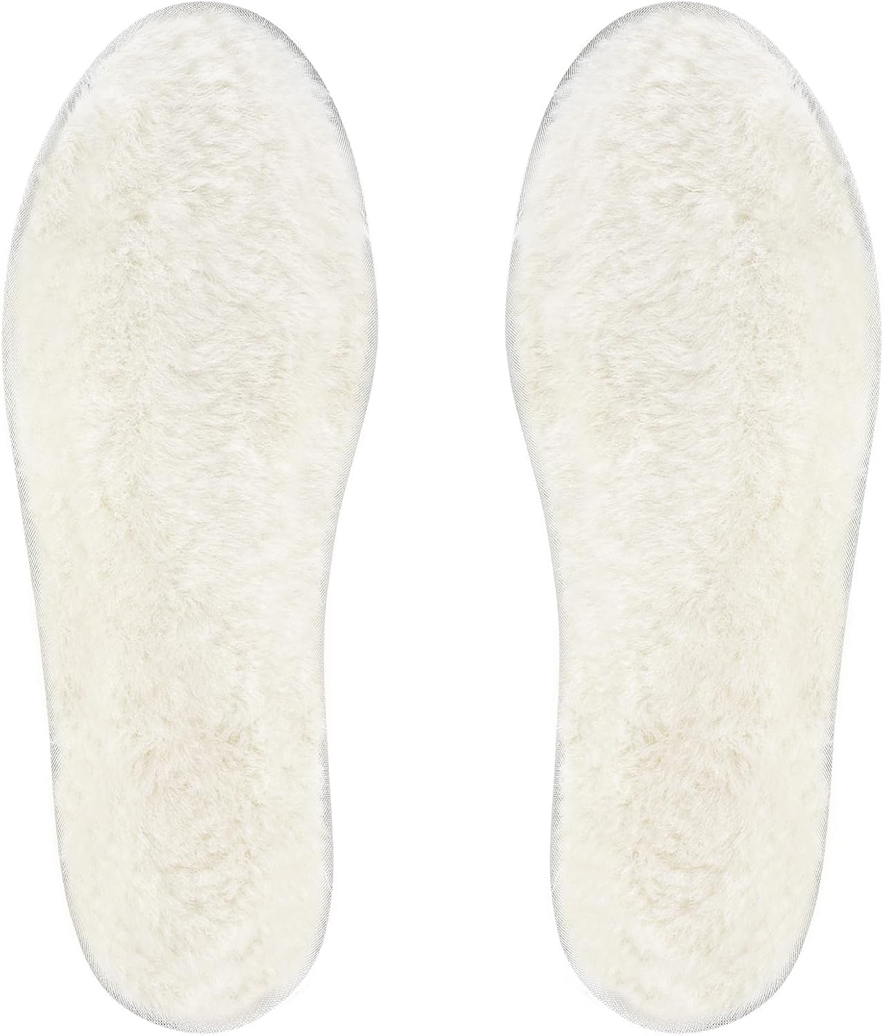 riemot Sheepskin Insoles for Men Women and Kids, S...