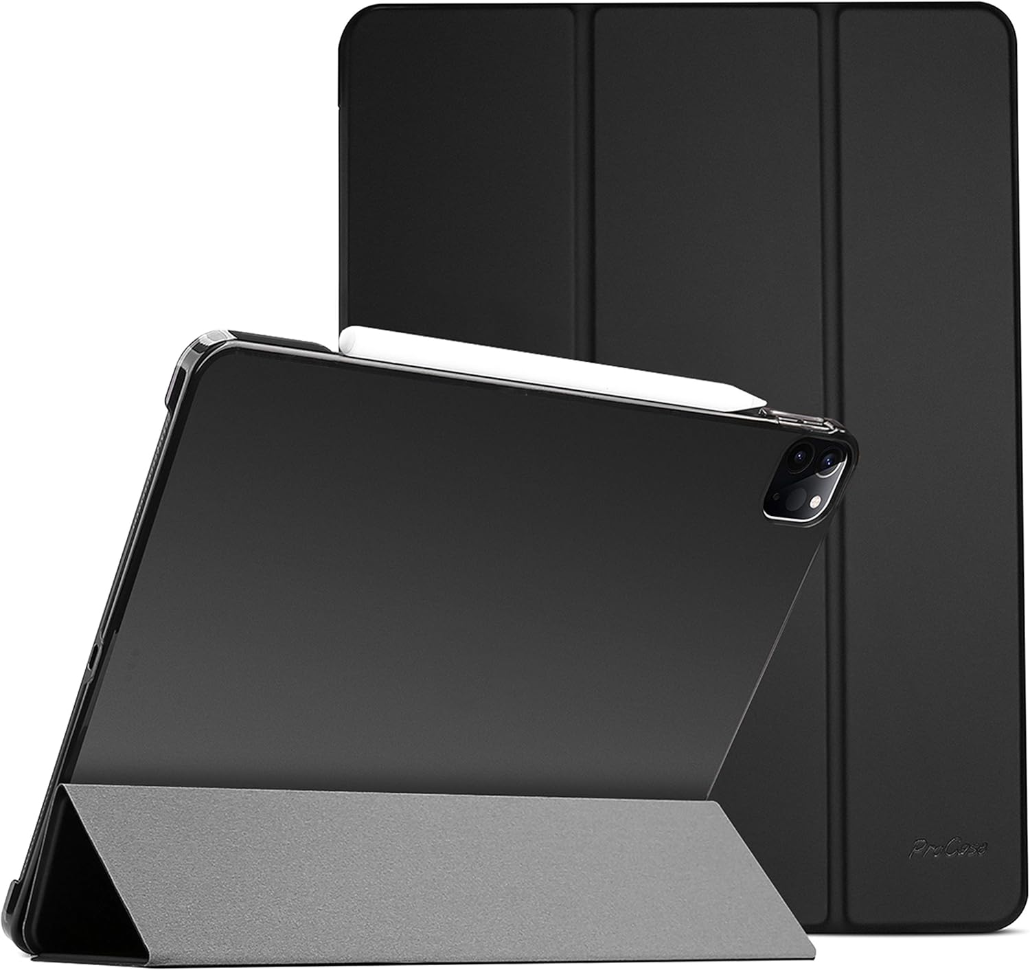ProCase Smart Case for iPad Pro 12.9 2022/2021/2020/2018, Slim Stand Hard Back S...