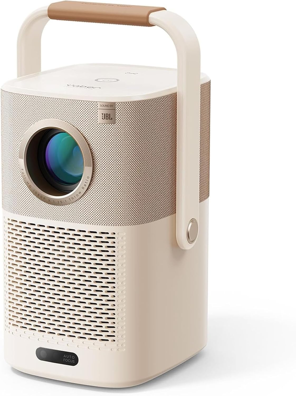 [Sound by JBL & Built-in Battery] Yaber T2 Outdoor Projector with WiFi 6 and Blu...
