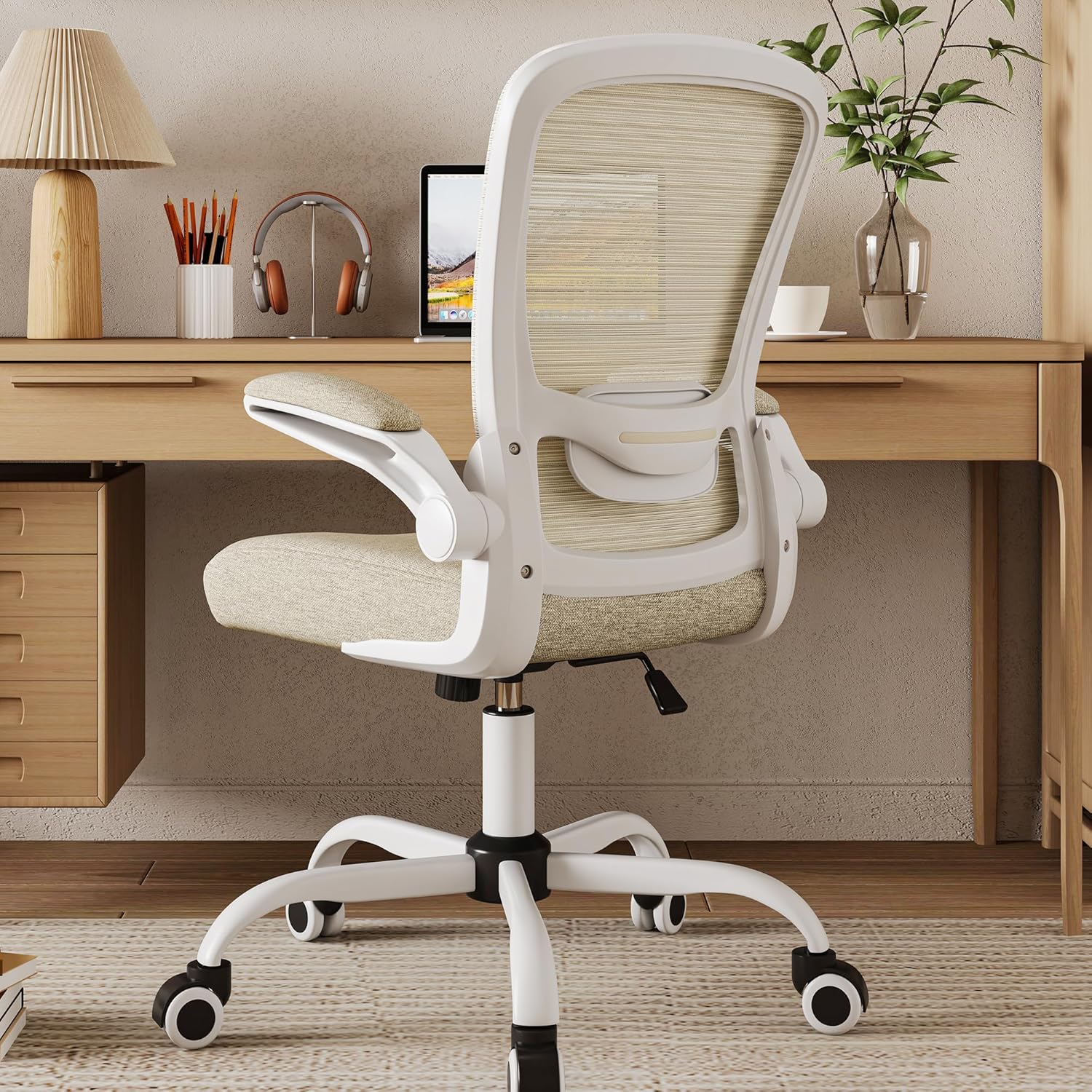 Mimoglad Home Office Chair, High Back Desk Chair, Ergonomic Mesh Computer Chair...