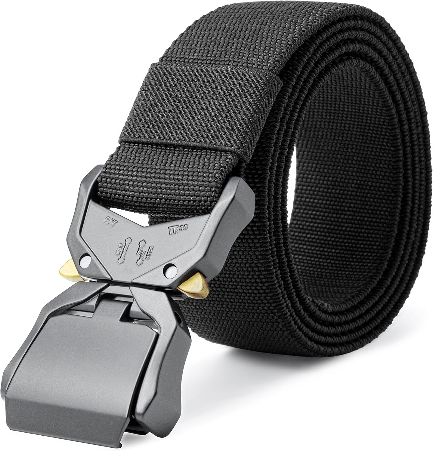 LXMY Tactical Belt,Work Belts for Men,Military Hiking Heavy Duty Belt for 1.5 In...