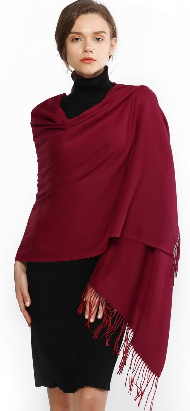 RIIQIICHY Ladies Scarves Pashmina Shawls and Wraps for Wedding Scarfs for Women...