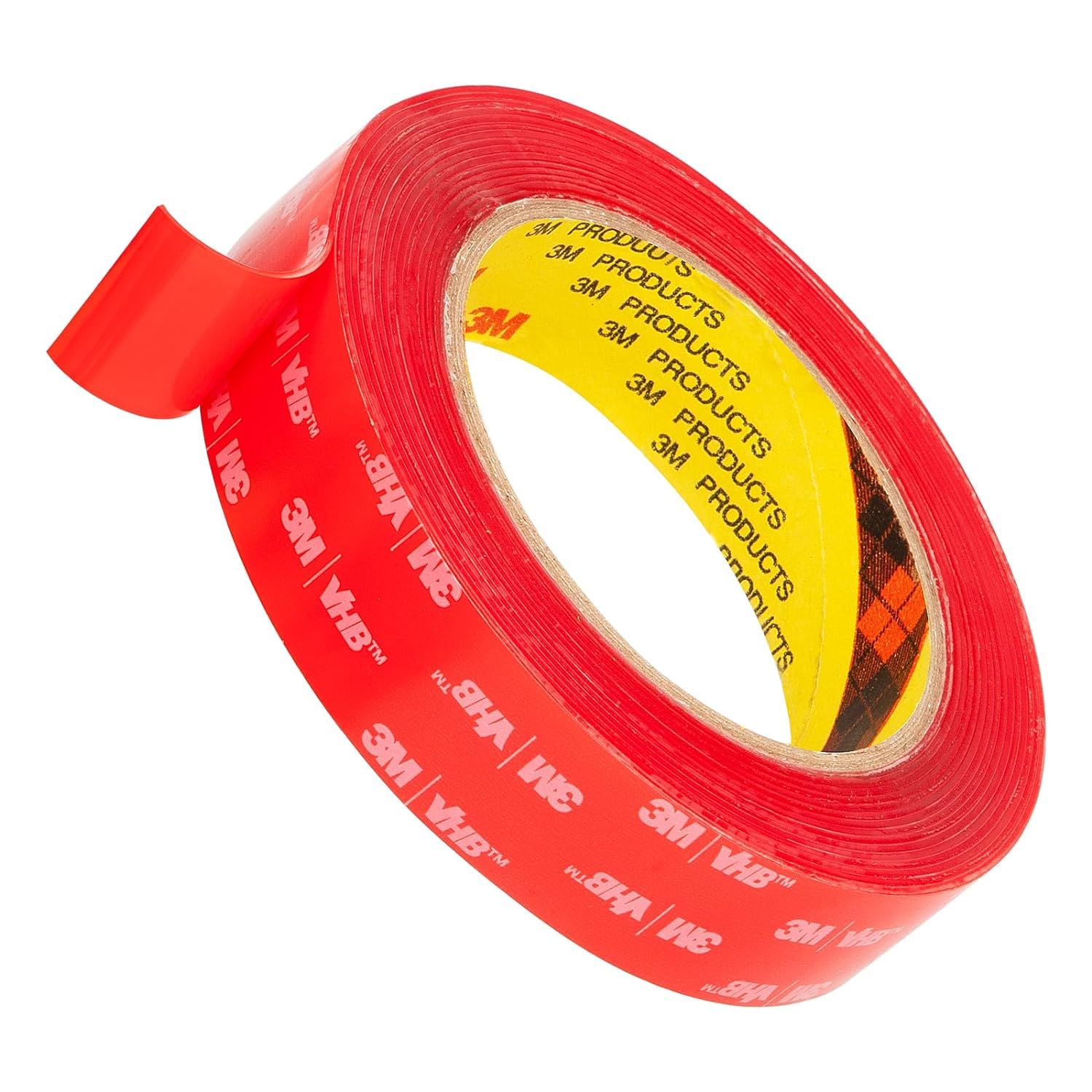3M Double Sided Mounting Tape VHB 25mm x 4.7m 0.5mm Thick Clear 4905 Heavy Duty...