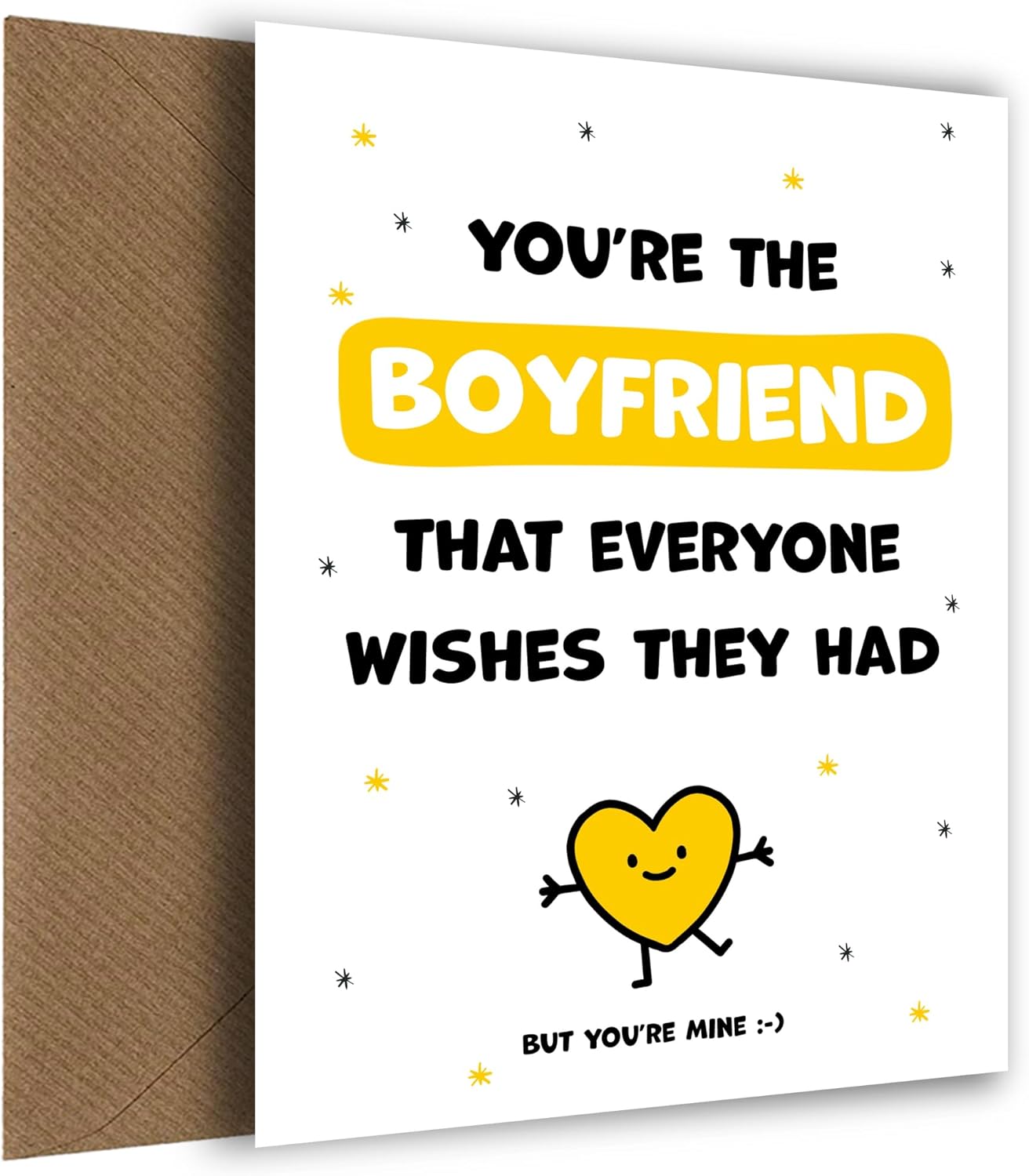Cute Boyfriend Birthday Cards for Men from Girlfriend or Partner LGBT - You're t...