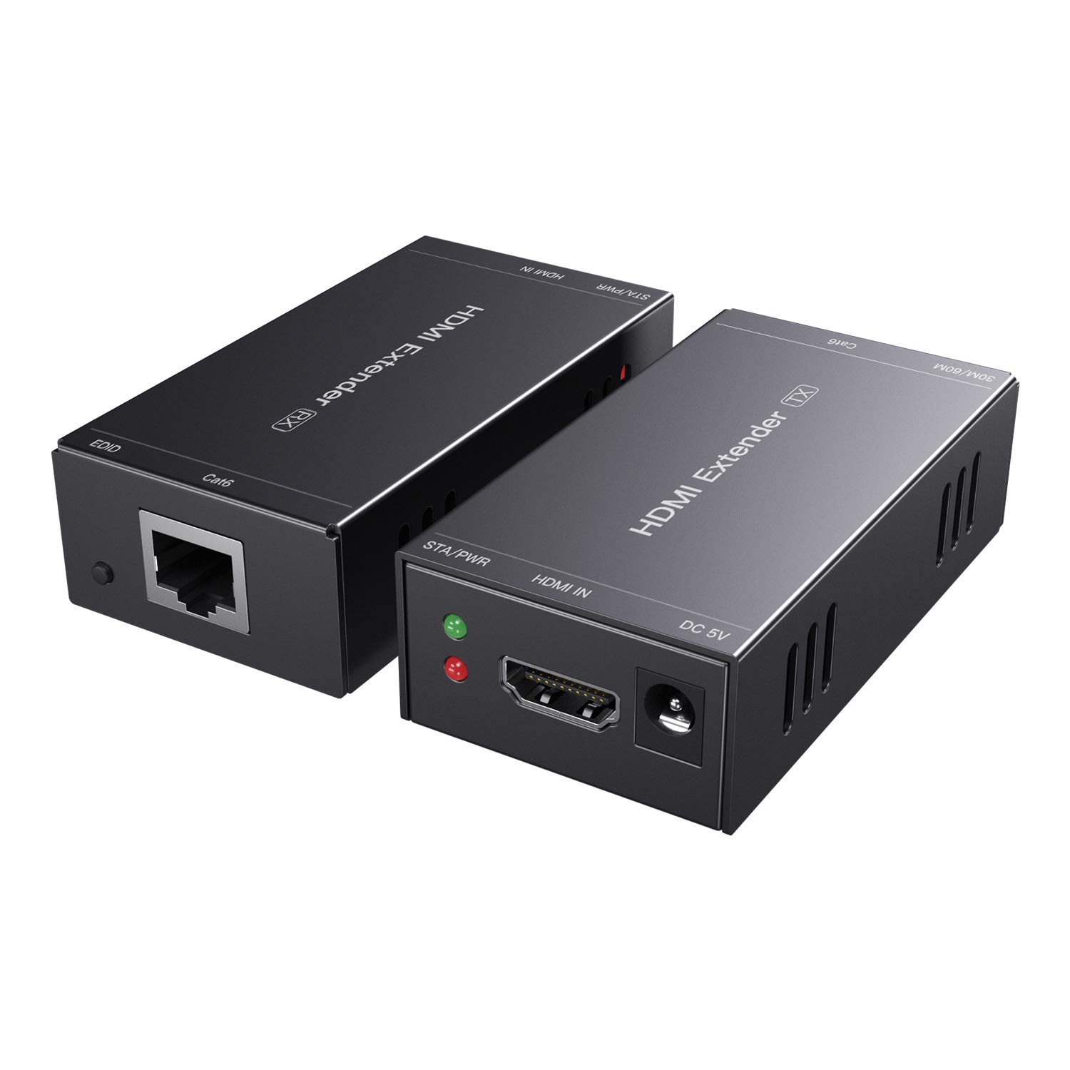 PWAYTEK HDMI Extender 1080p@60Hz, 3D, Over Single...