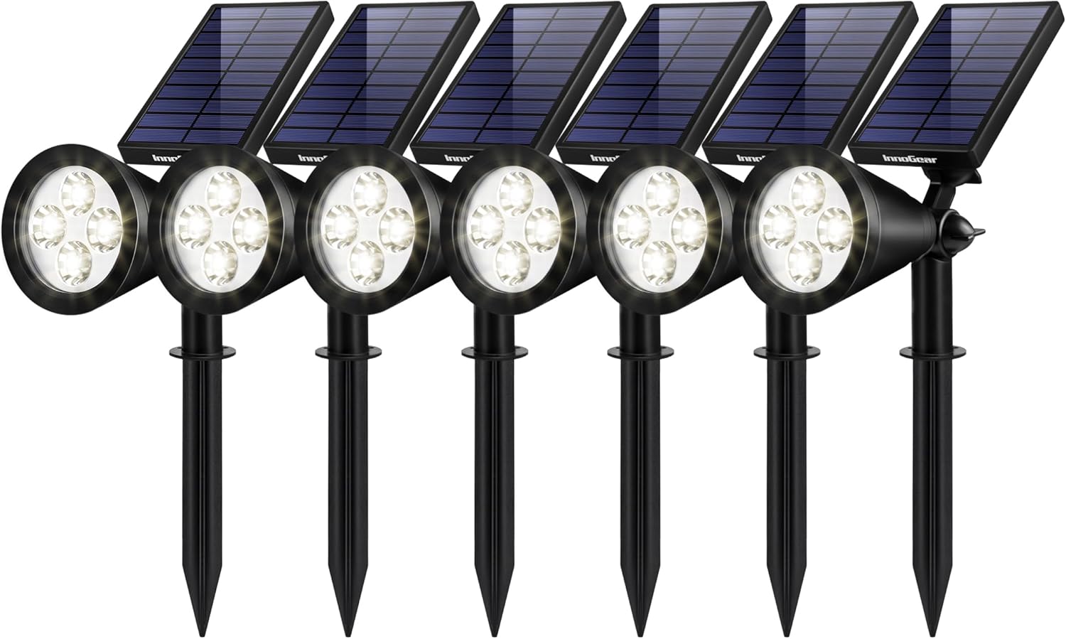 InnoGear Solar Lights Outdoor Waterproof Solar Garden Light for Outside Yard Lan...