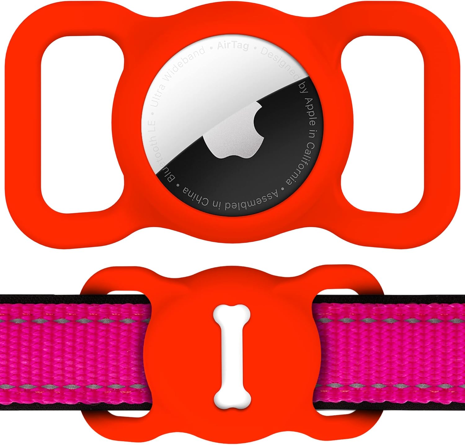 DLENP Air Tag Case for Apple Tag, Air Tag Apple Protective Cat Dog Collar Airtag...