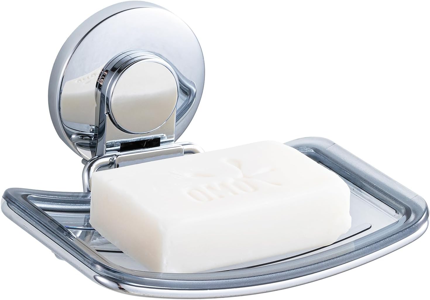 TAILI Chrome Soap Dish for Shower, Max Hold 5 KG Suction Soap Holder for Bathroo...