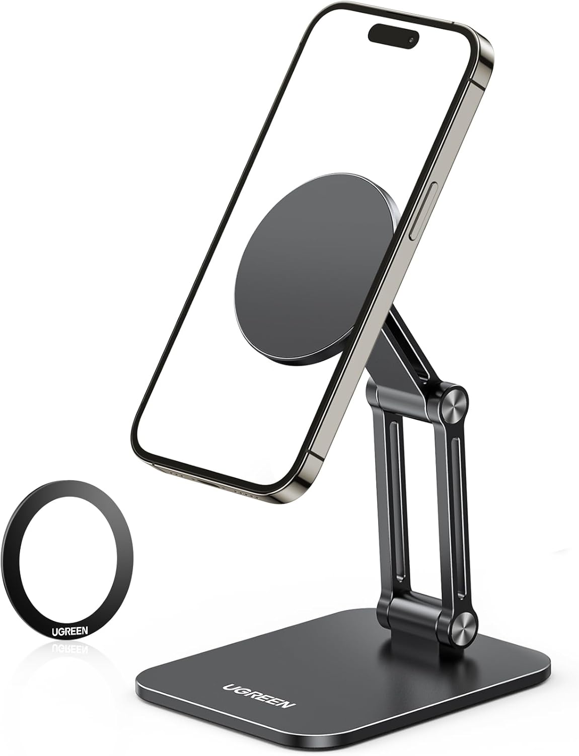 UGREEN Magsafe Phone Stand Magnetic Desk Standby Holder 360° Rotating Adjustable...