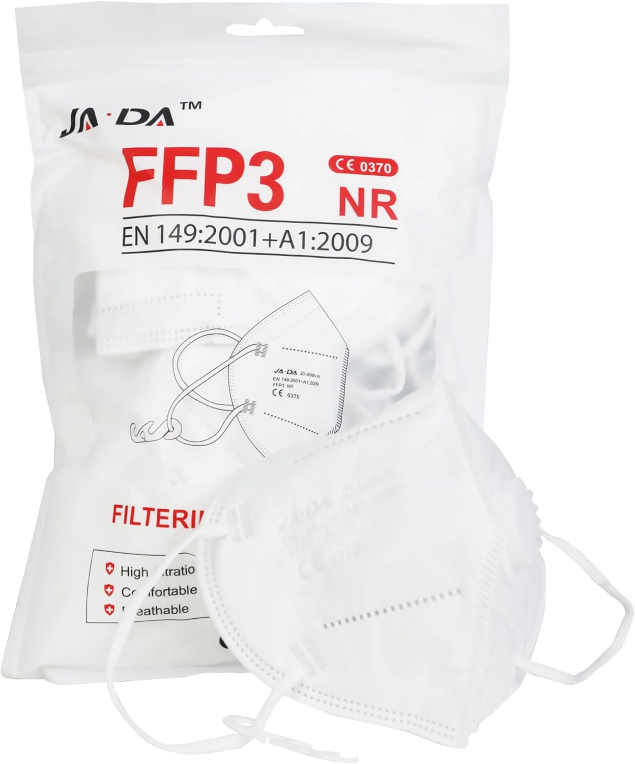 Spanner In The Works FFP3 Masks | Ventilated Disposable Face Masks | Pack of 10...