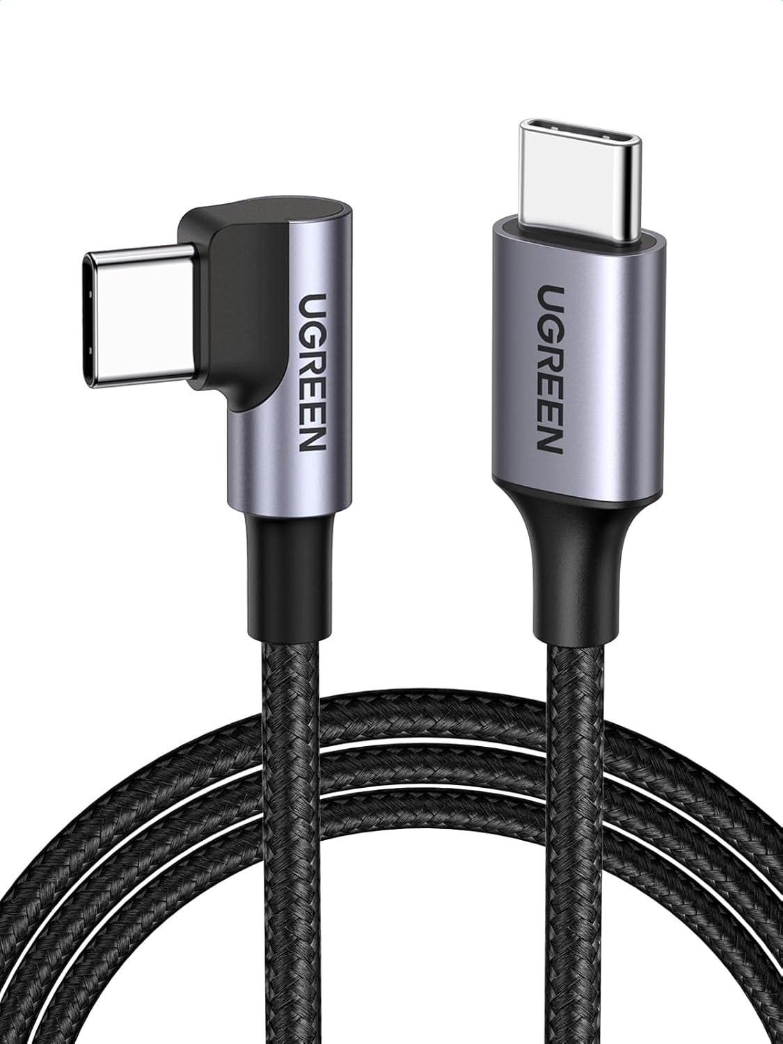 UGREEN 60W USB C Charger Cable Right Angle Type C to C Fast Charging Compatible...