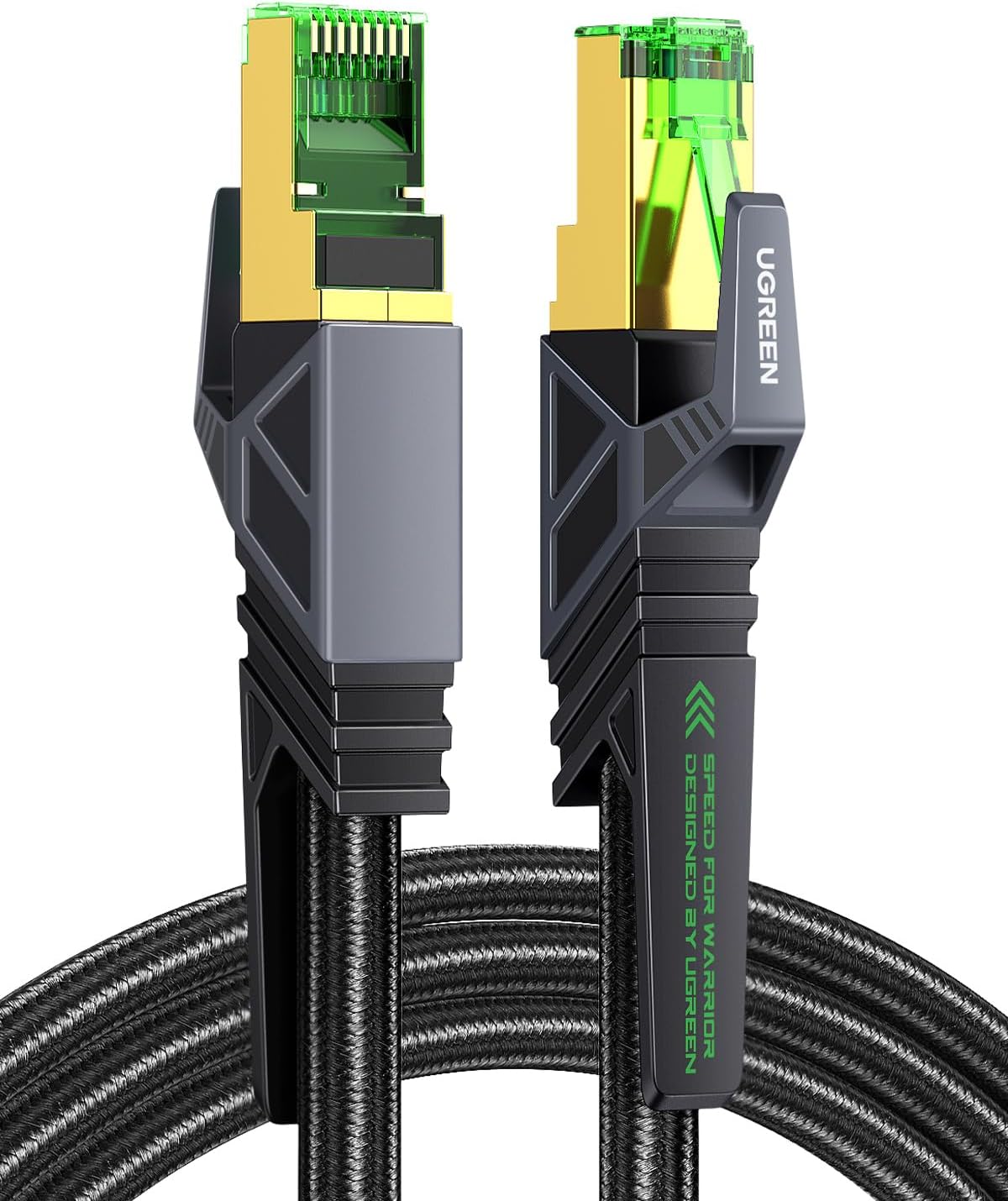 UGREEN Game Ethernet Cable, CAT 8 High-Speed Professional Gaming Network Cable,...