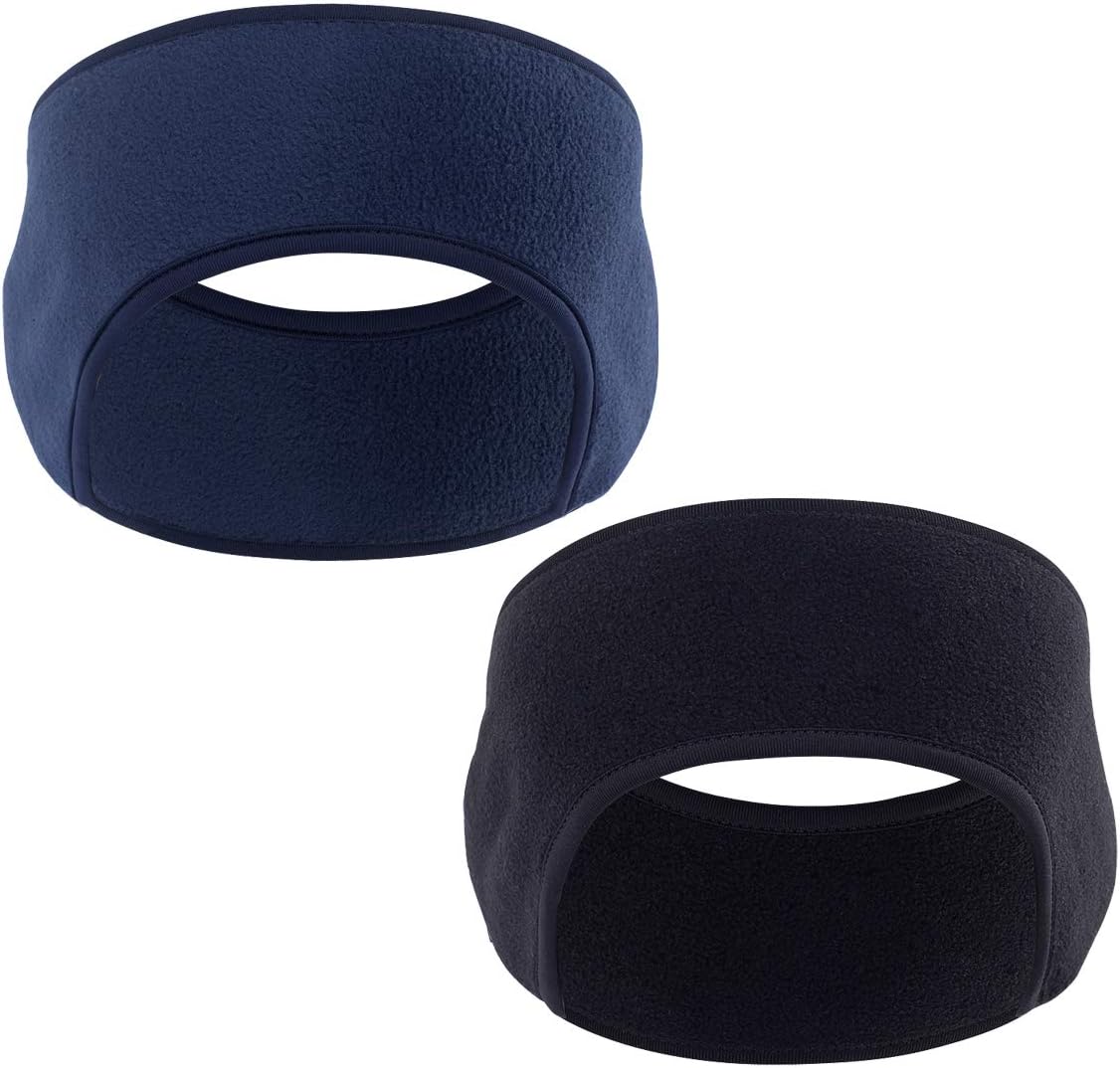 Fleece Ear Warmers Headband/Ear Muffs GOFRIEND Winter Headbands for Adults Men &...