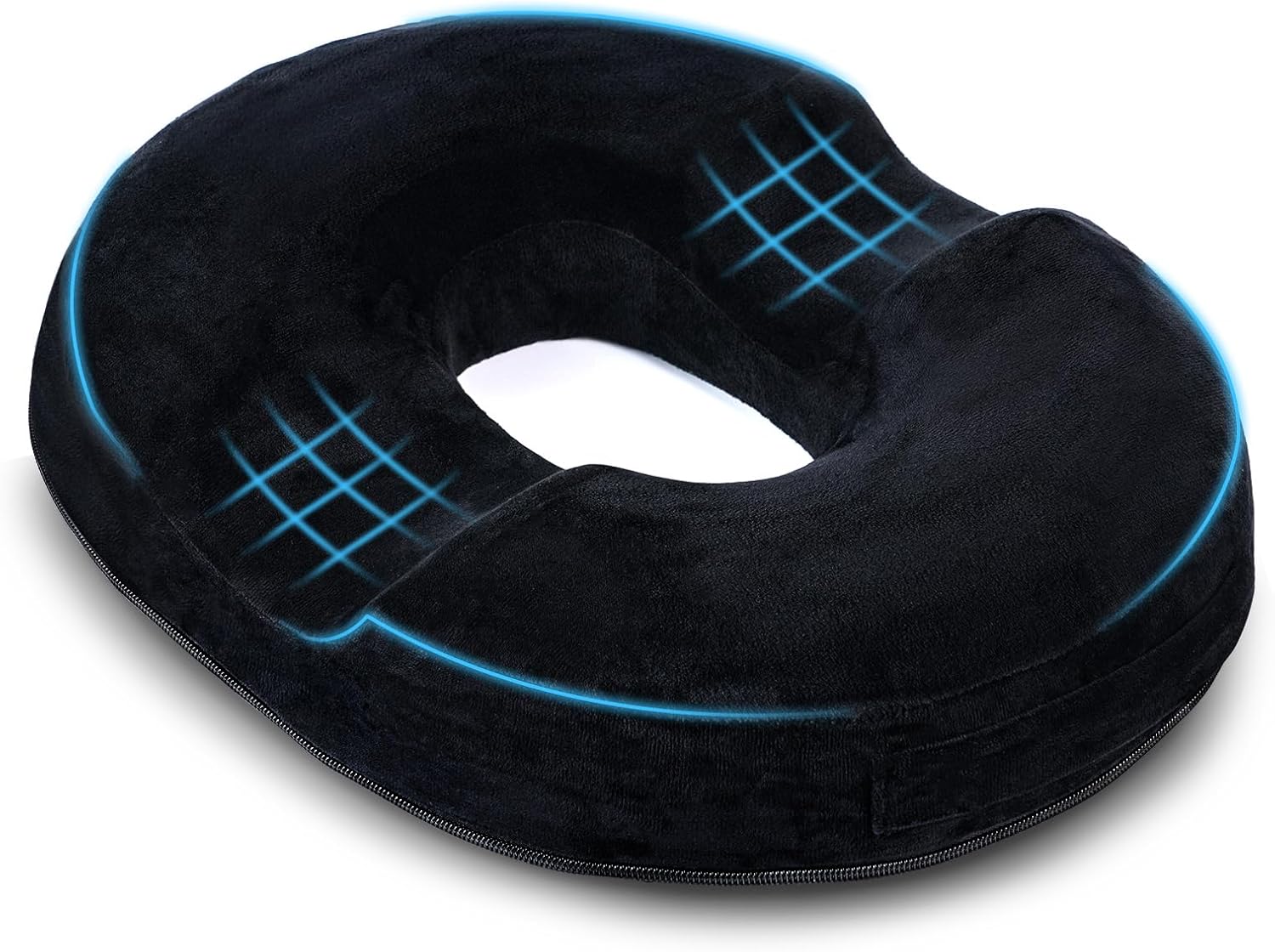 Ecosafeter Donut Cushion Memory Foam Hemorrhoids Cushion For Postpartum & Coccyx...