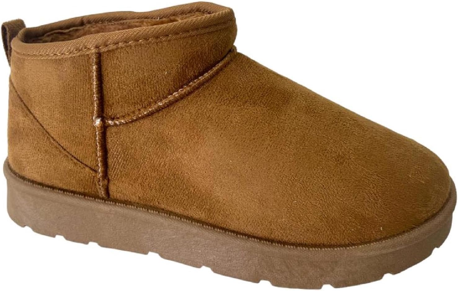 sole london LADIES FLAT WARM WOMENS WINTER FAUX FUR LINED ANKLE SHOES BOOTS 5 UK...