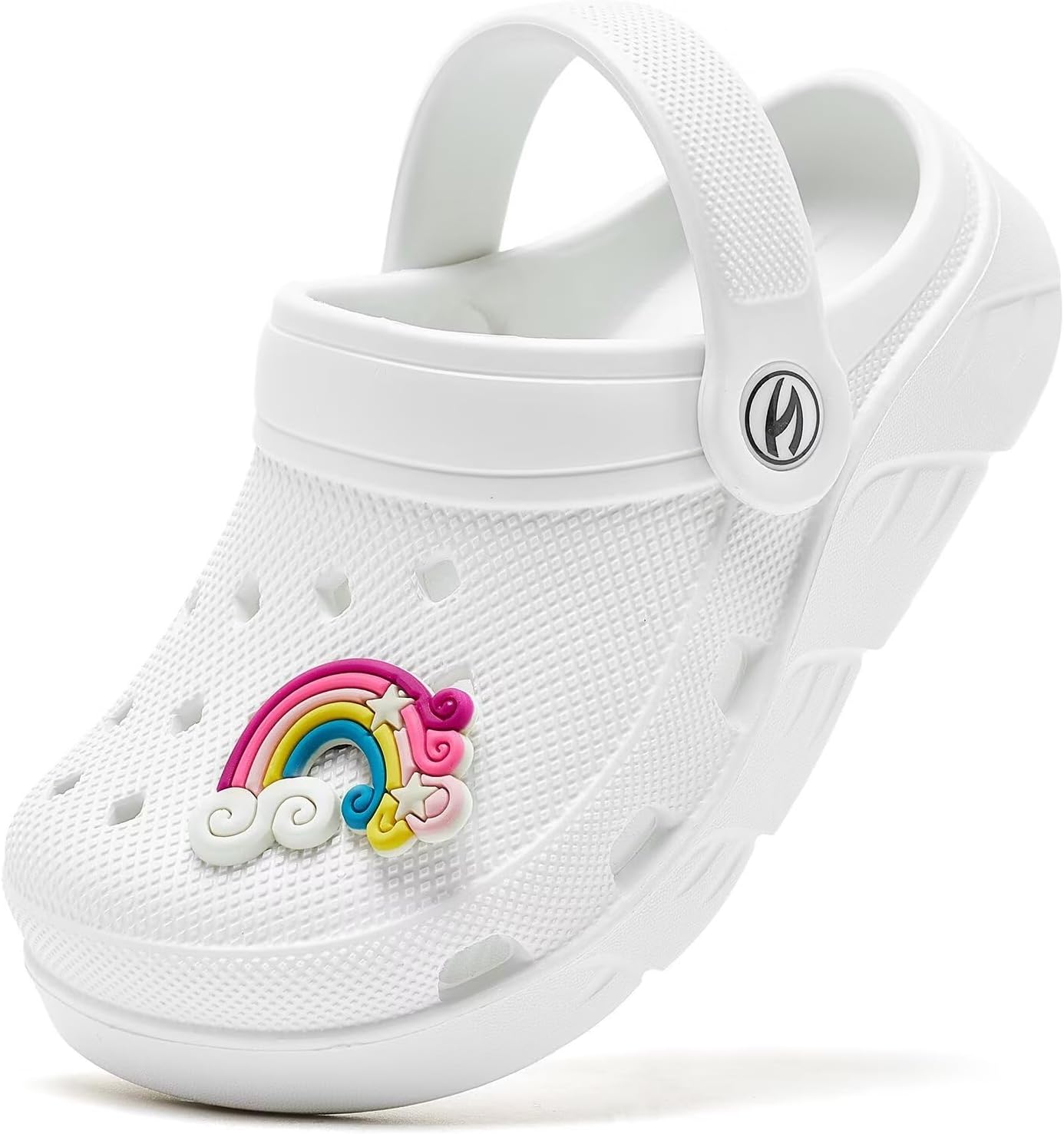 HOBIBEAR Boys and Girls Garden Clogs Slip on Sandals Beach Water Shoes (Toddler/...