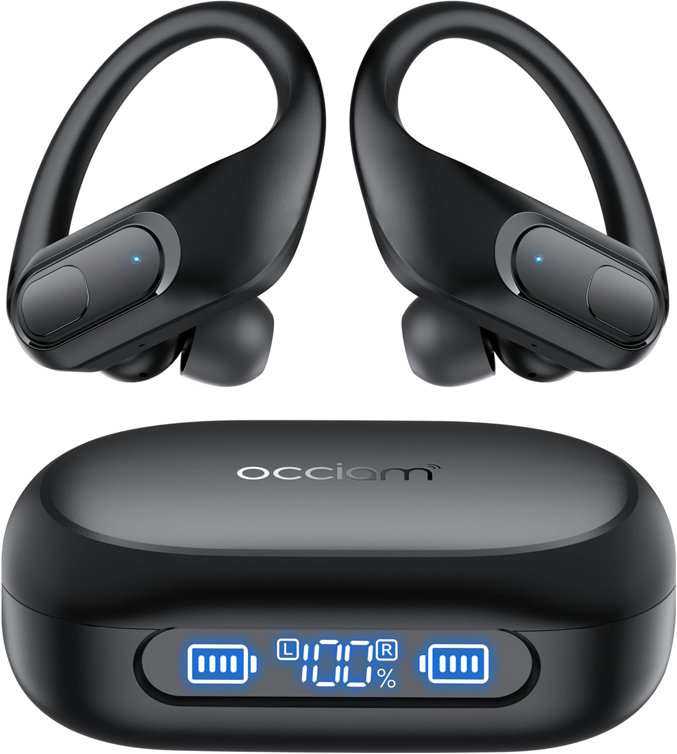 occiam Wireless Earbuds Bluetooth Headphones 96Hrs Playback Sport Ear Buds with...