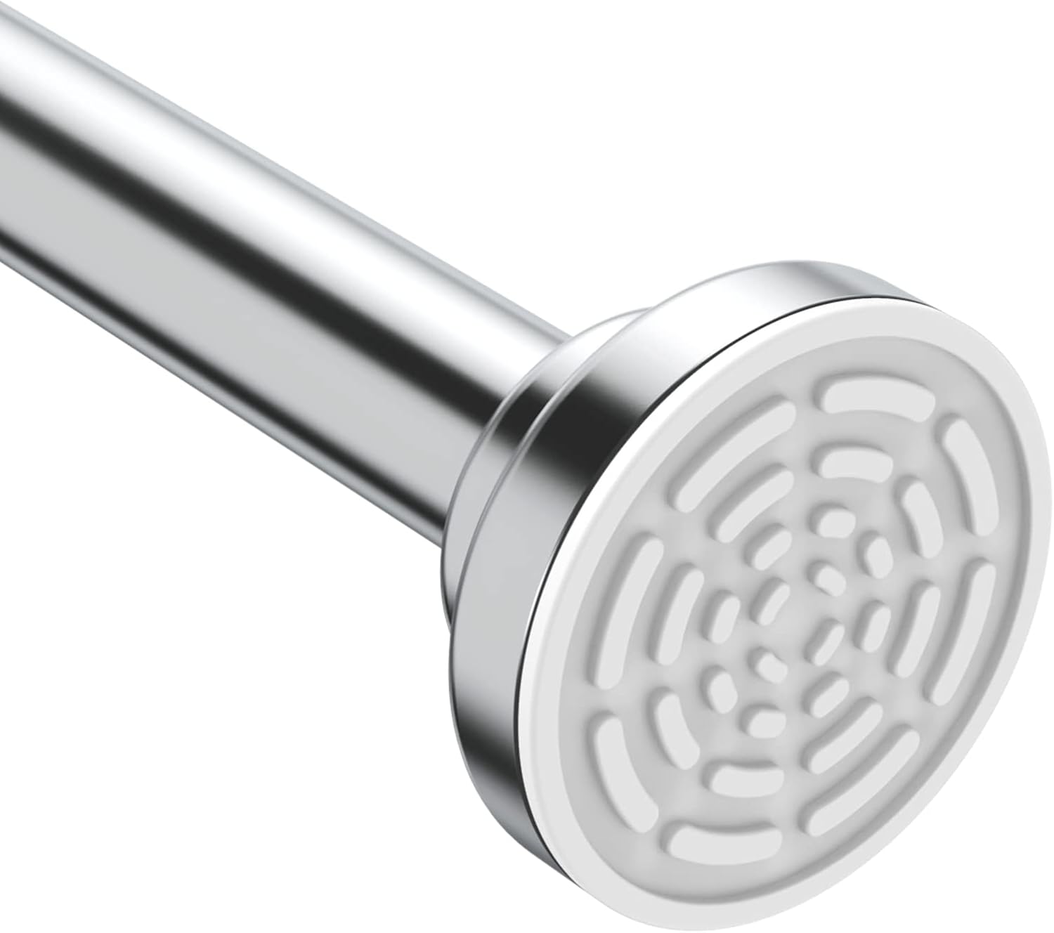 Ausemku Shower Curtain Rod Tension - 26-76 Inch Never Rust Non-Slip Spring Tensi...