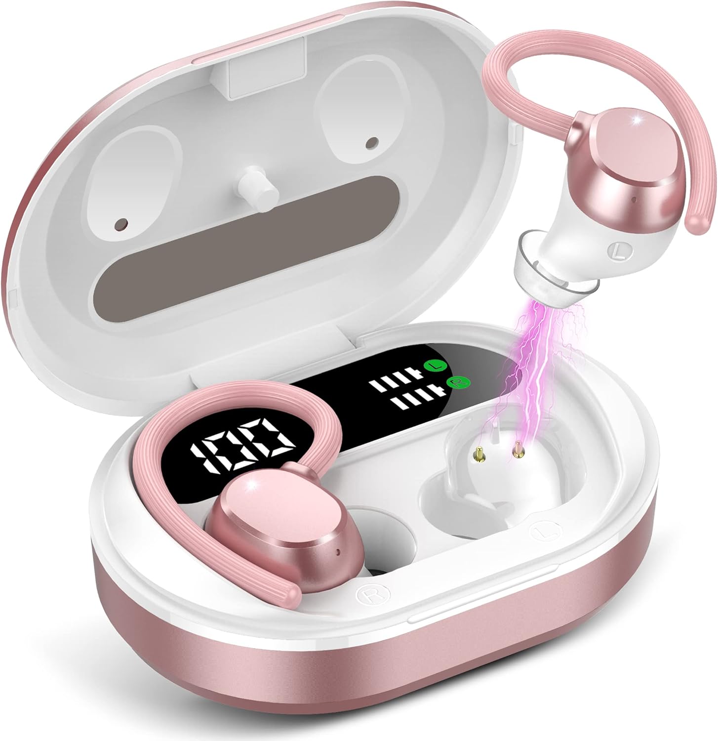 Ear buds Wireless Earbuds, HiFi Stereo Bluetooth 5...