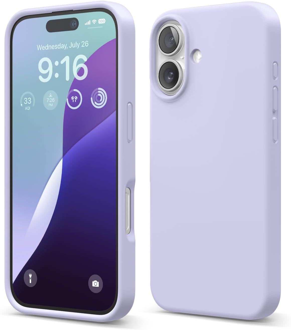 elago Compatible with iPhone 16 Case, Premium Liquid Silicone Case, Full Body Pr...