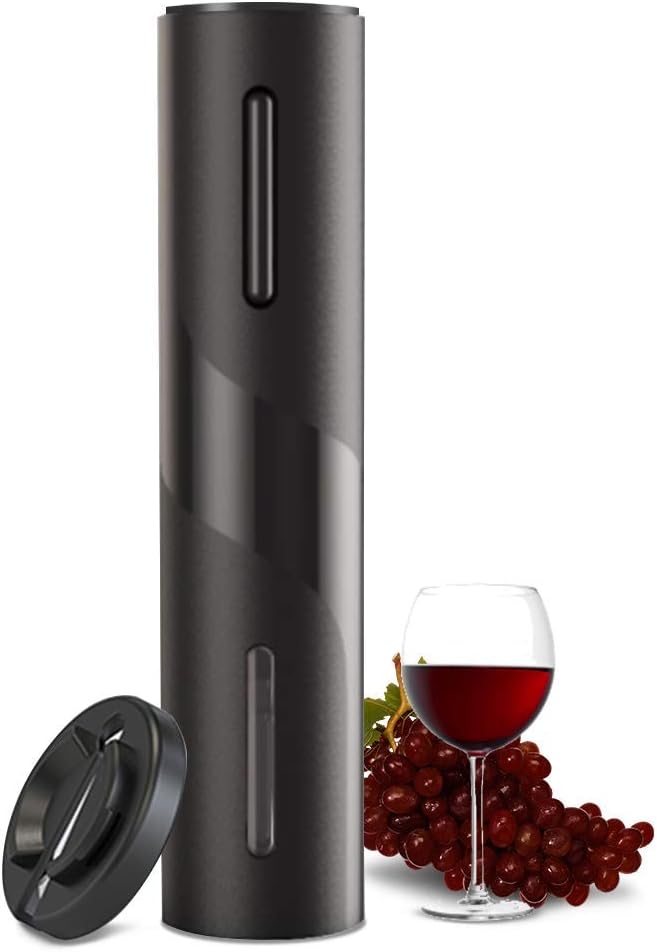 COKUNST Electric Wine Opener, Battery Operated Wine Bottle Openers with Foil Cut...